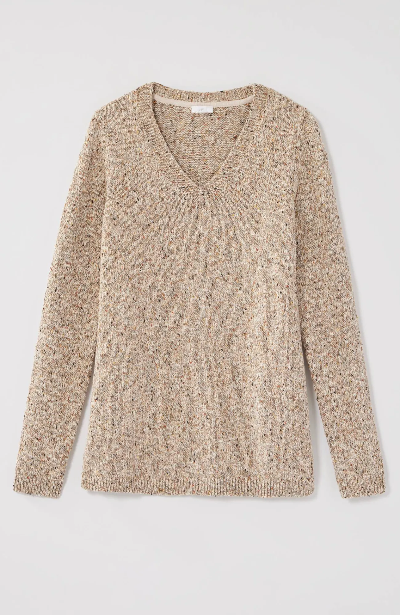 J.Jill Marled V-Neck Speckled Sweater Cheap