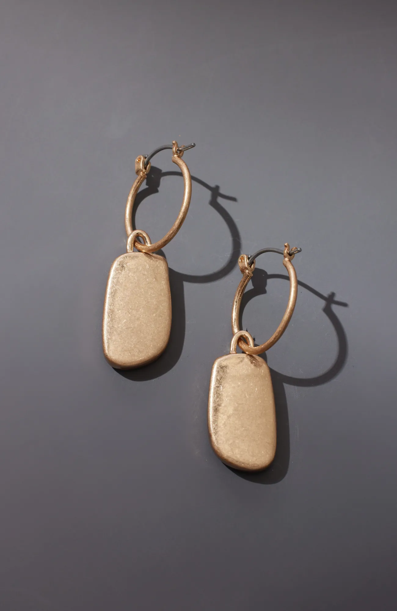 J.Jill Mixed-Metal Reversible Earrings Silvertone/goldtone Clearance