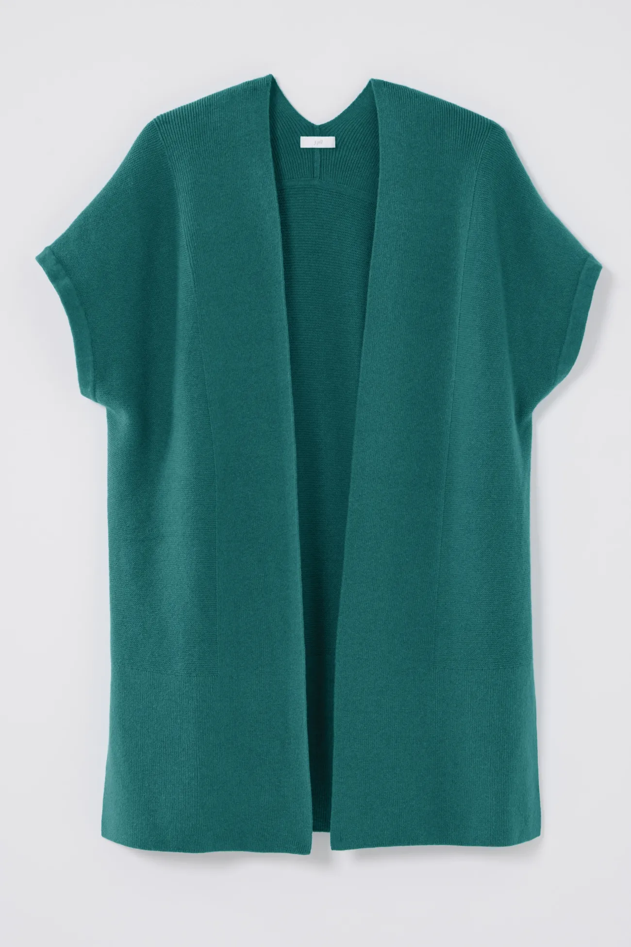 J.Jill Mixed-Texture Gilet Shop