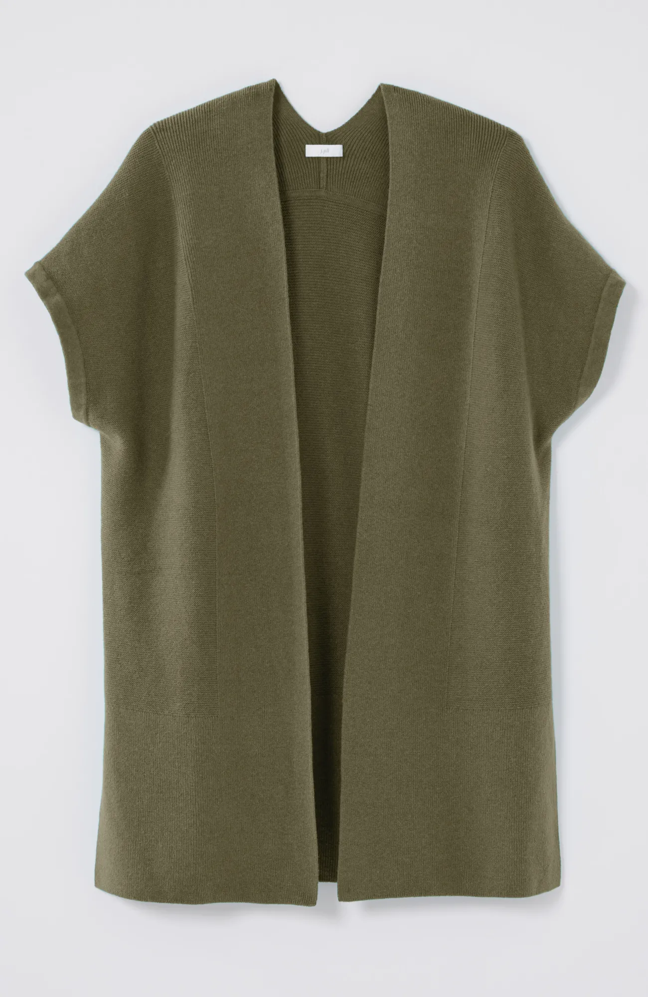 J.Jill Mixed-Texture Gilet Shop