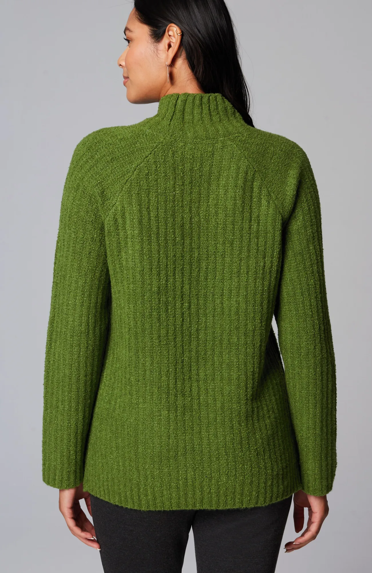 J.Jill Mixed-Textures High-Neck Sweater Discount