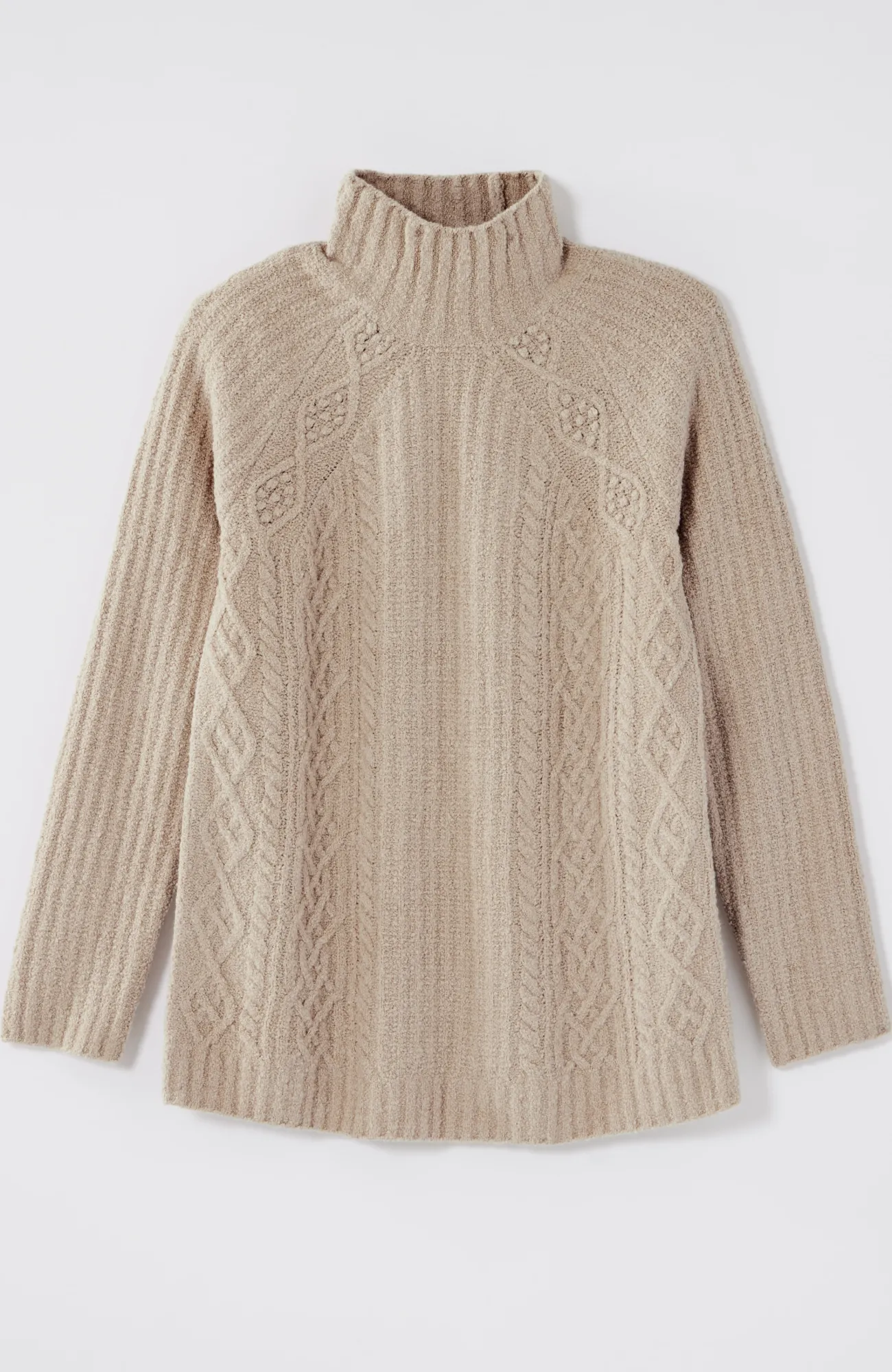 J.Jill Mixed-Textures High-Neck Sweater Discount
