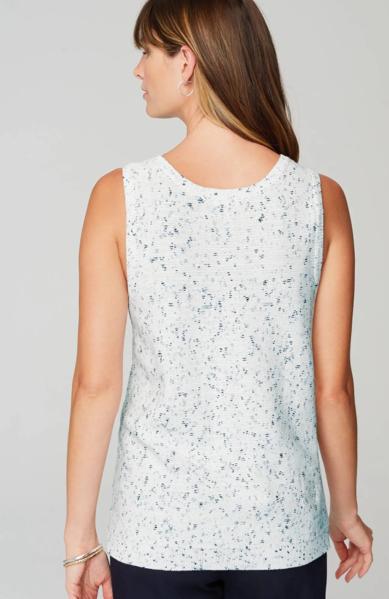 J.Jill Multi-Tweed Lightweight Shell Soft Stone Multi Shop