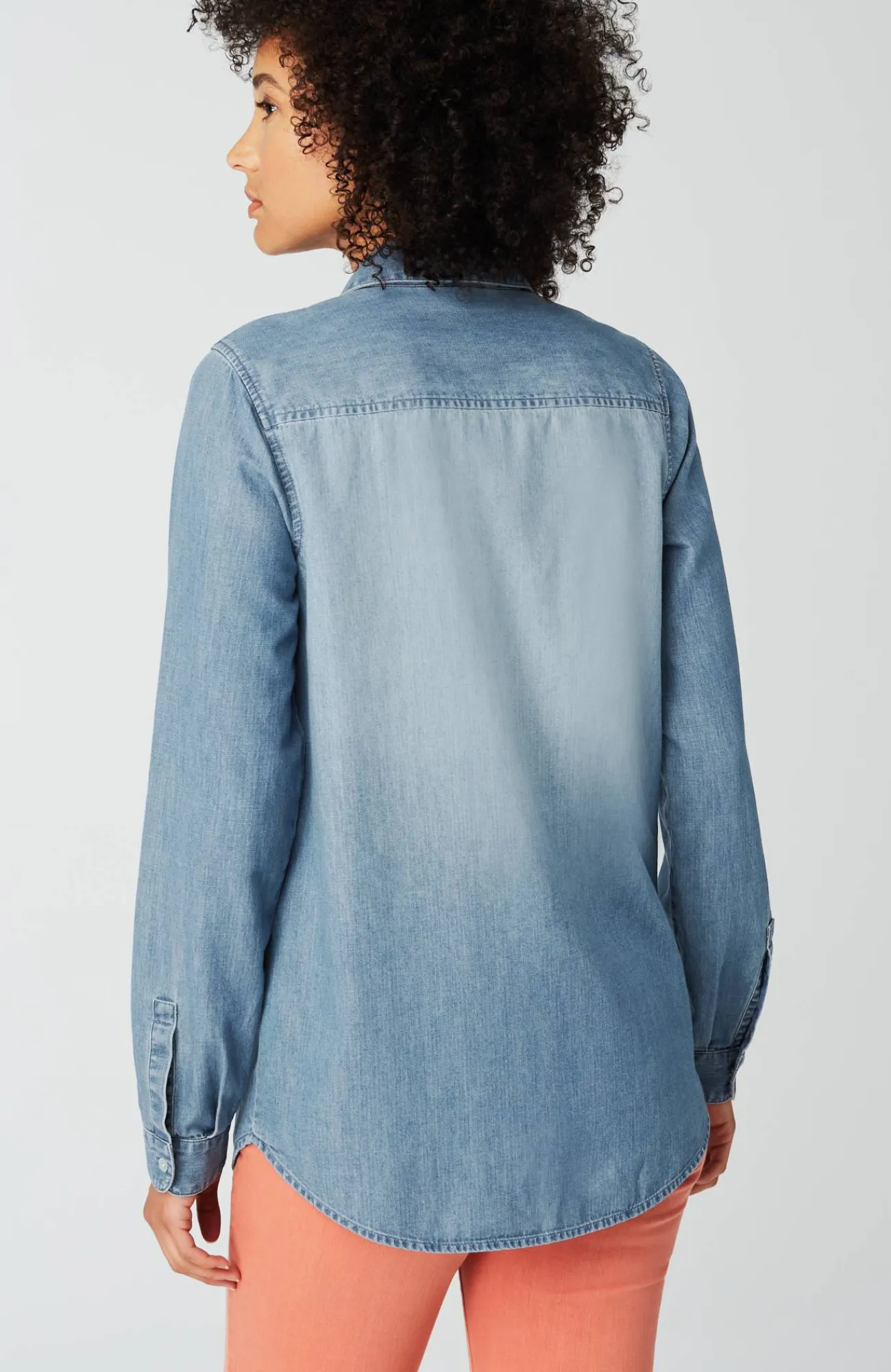 J.Jill One-Pocket Button-Front Shirt Hot