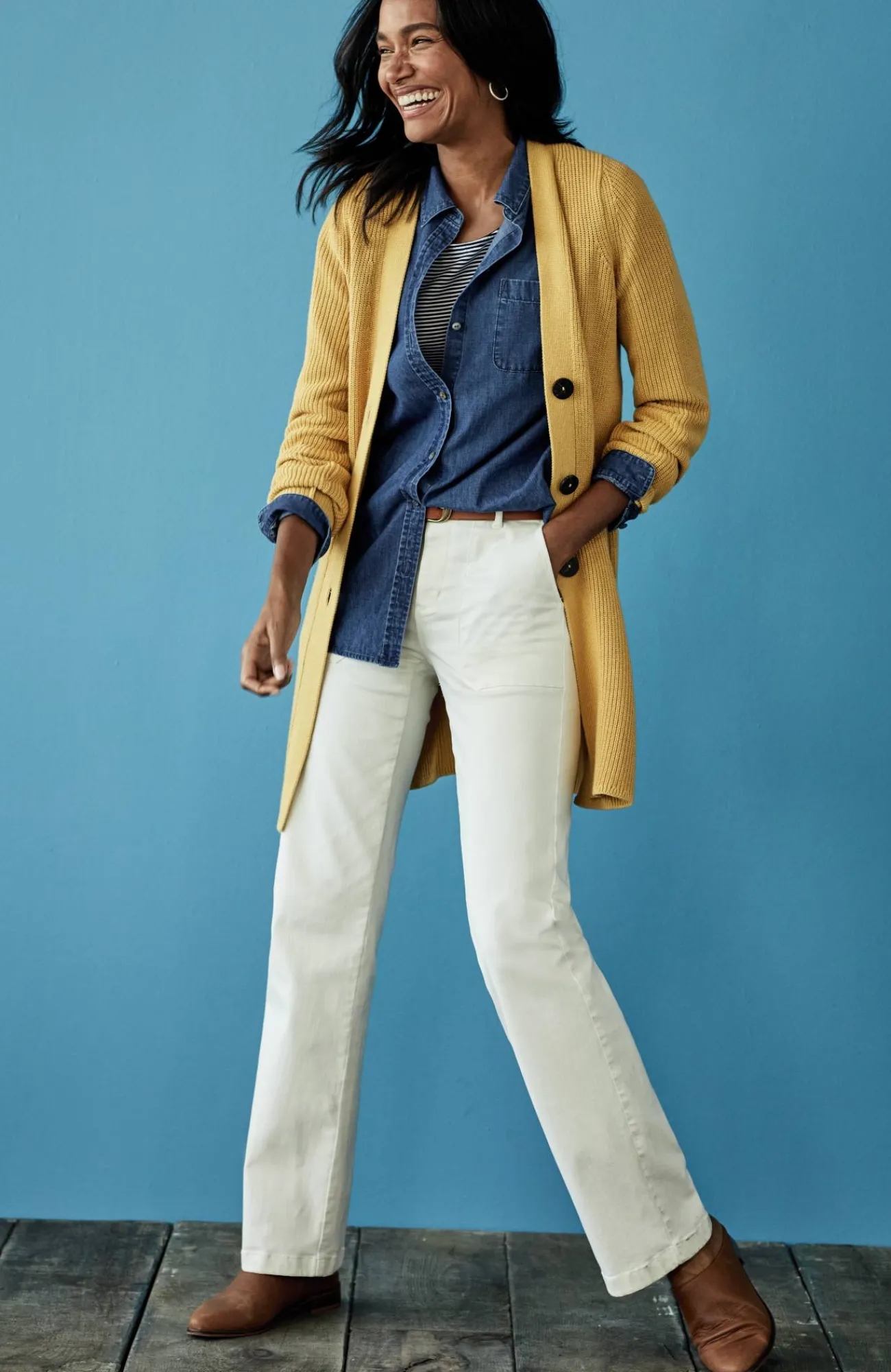 J.Jill One-Pocket Button-Front Shirt Hot