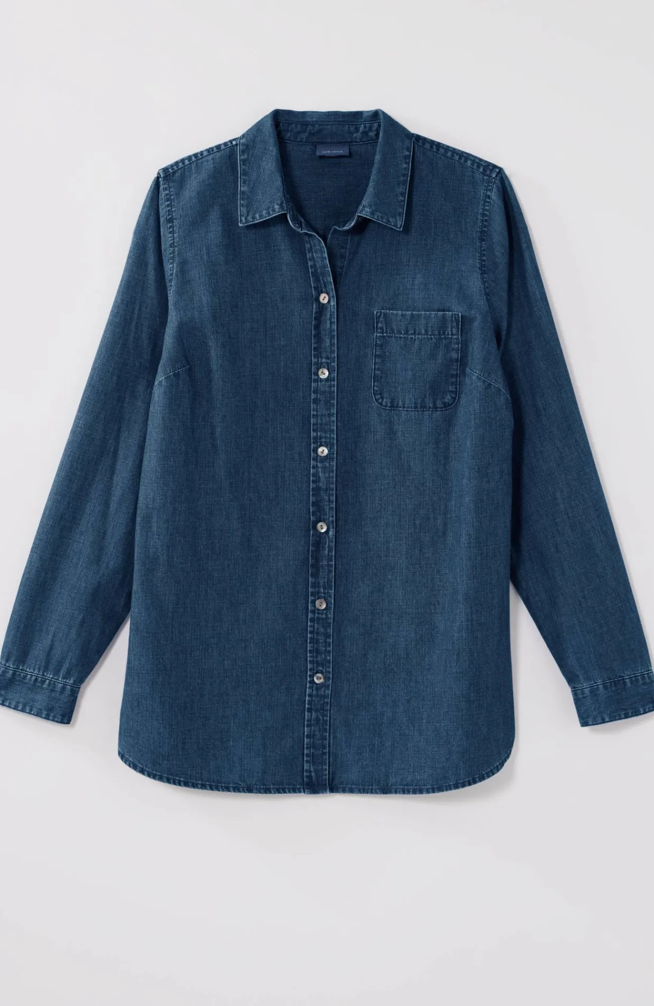 J.Jill One-Pocket Button-Front Shirt Hot