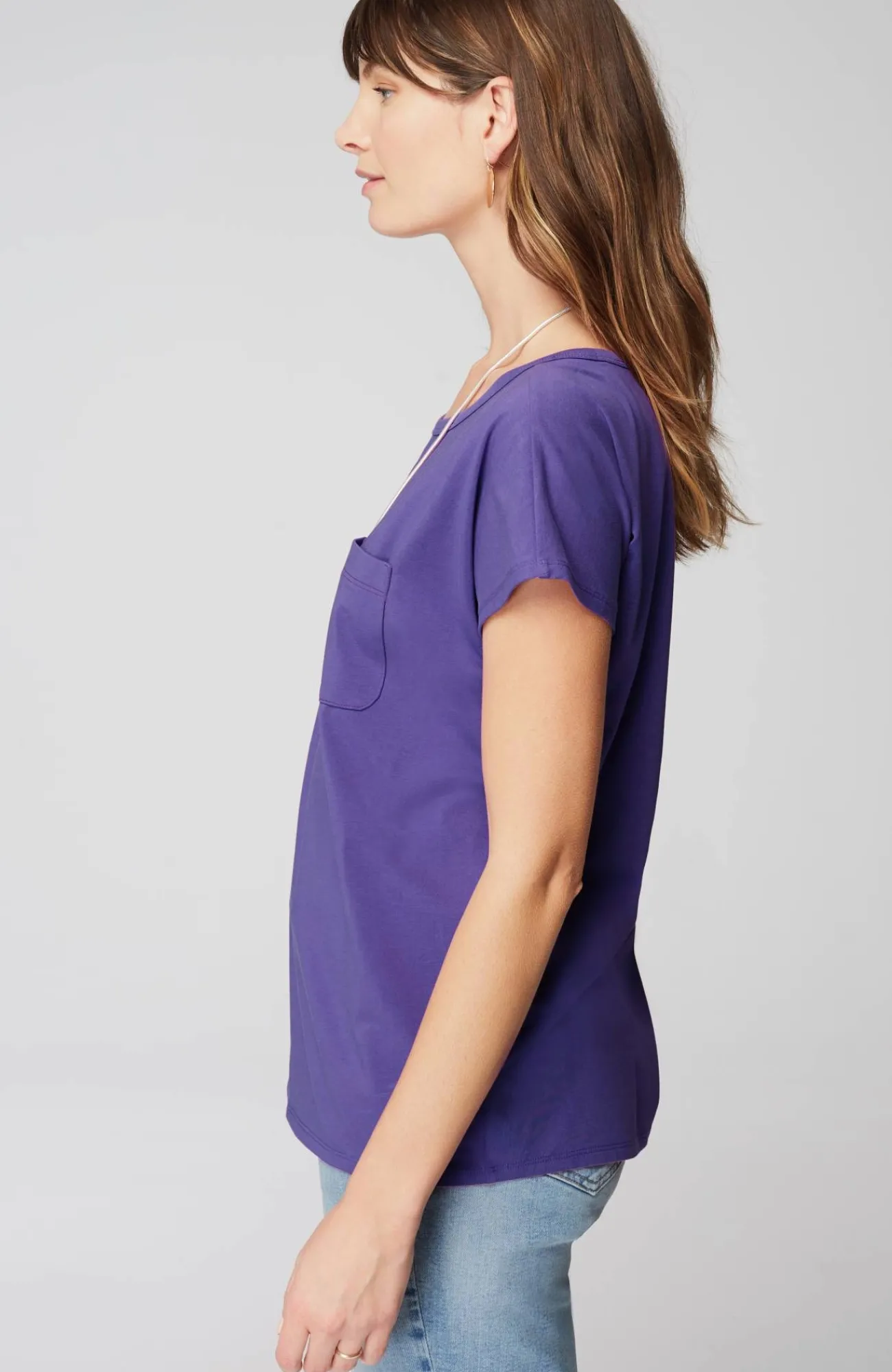 J.Jill One-Pocket Tee Hot