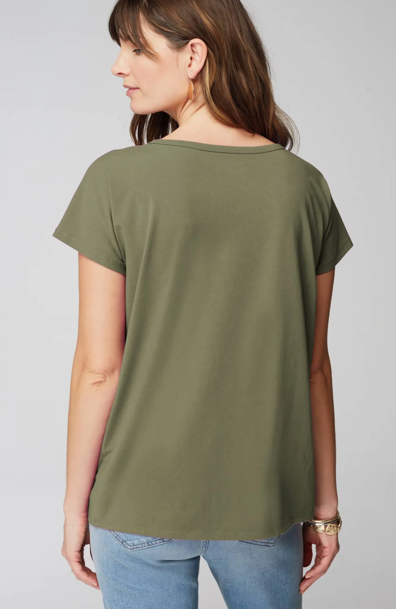 J.Jill One-Pocket Tee Hot