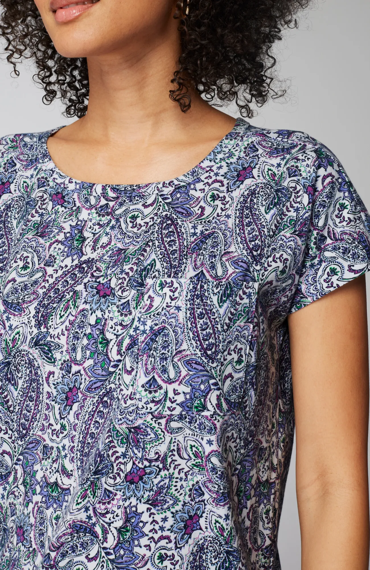 J.Jill One-Pocket Tee Hot