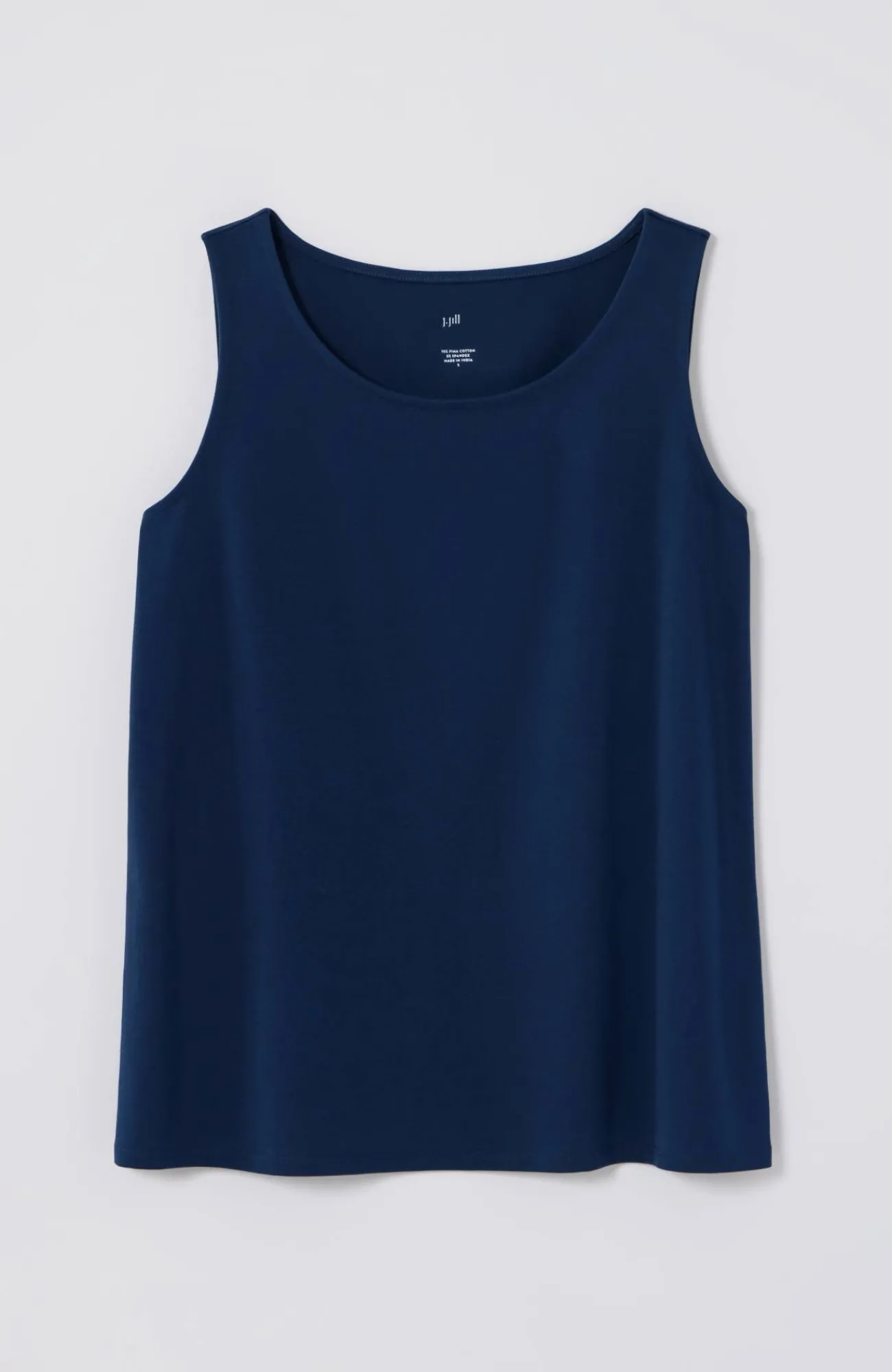 J.Jill Pima-Stretch Knit Tank New