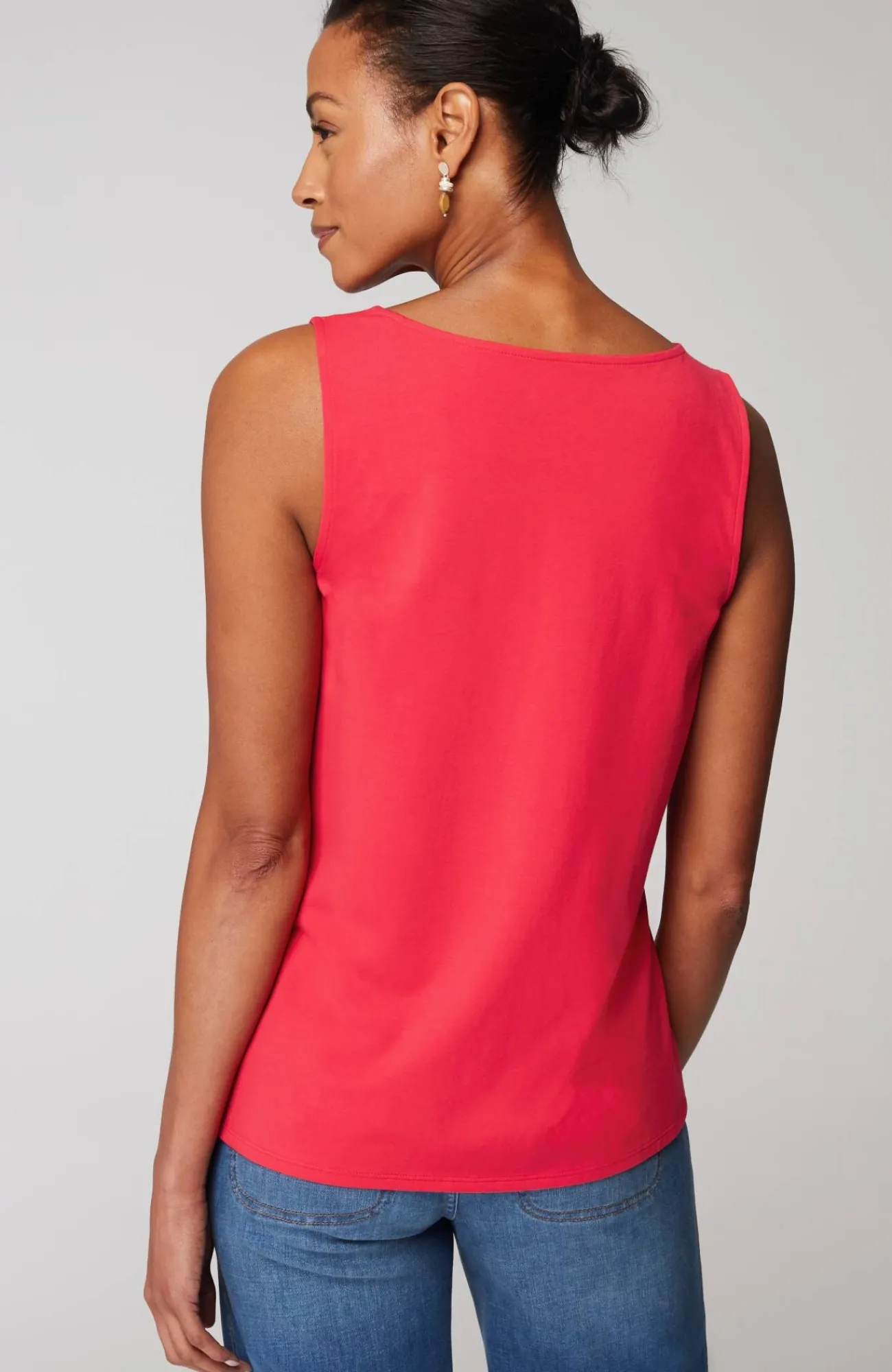 J.Jill Pima-Stretch Knit Tank New