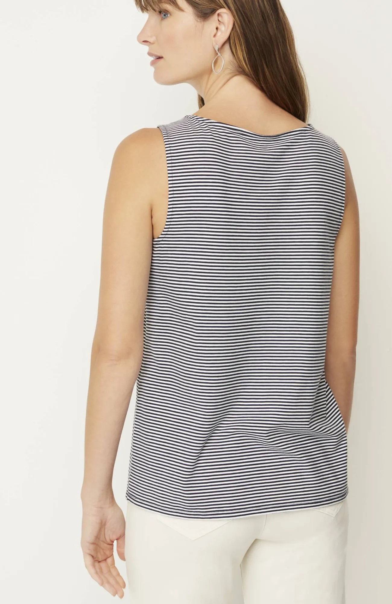 J.Jill Pima-Stretch Knit Tank Outlet