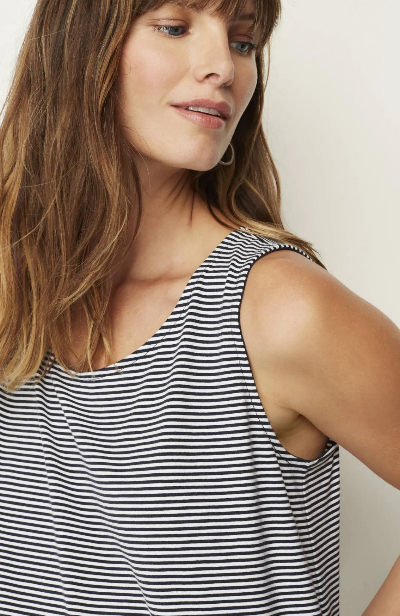 J.Jill Pima-Stretch Knit Tank Outlet
