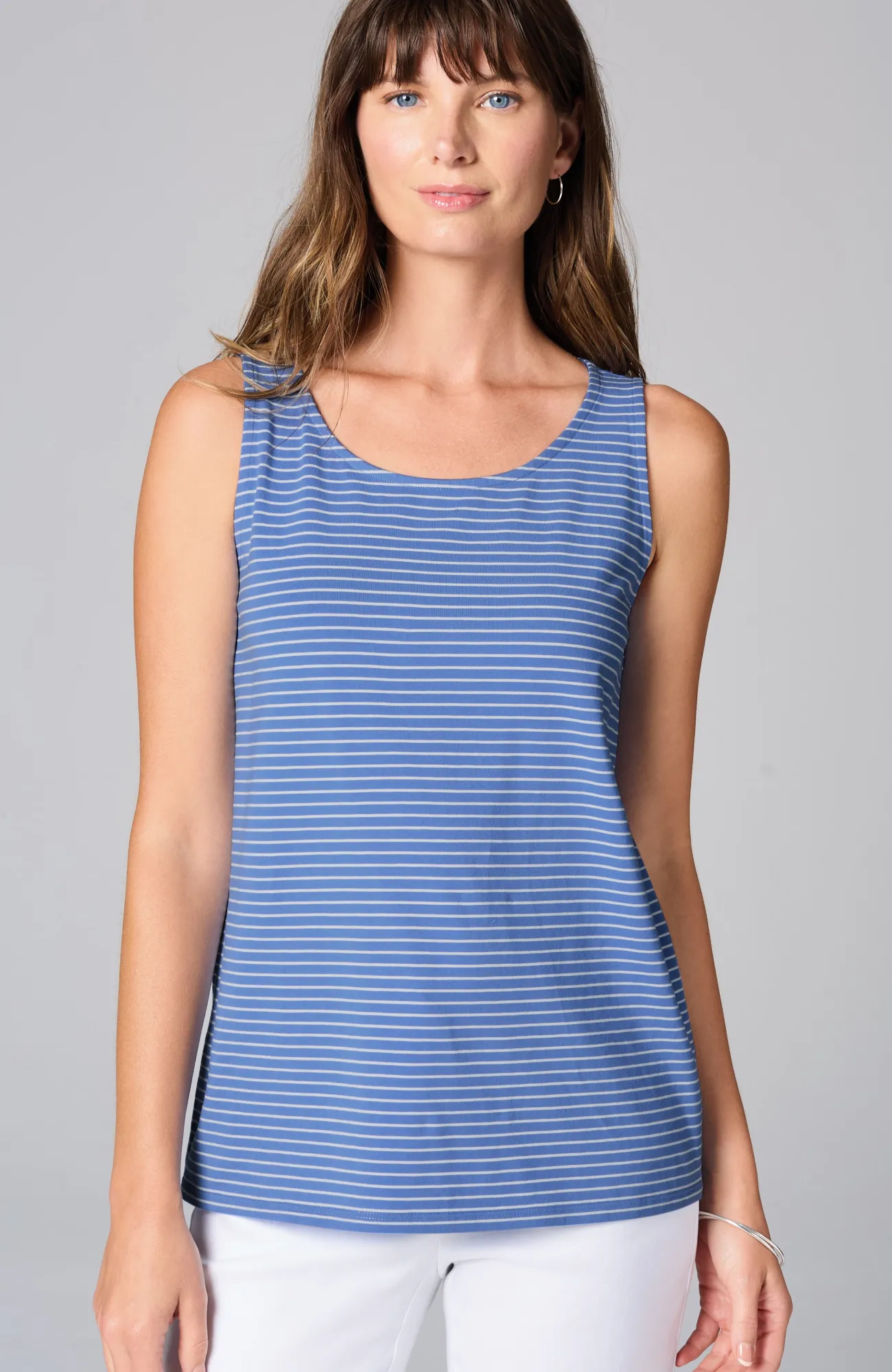 J.Jill Pima-Stretch Knit Tank Outlet