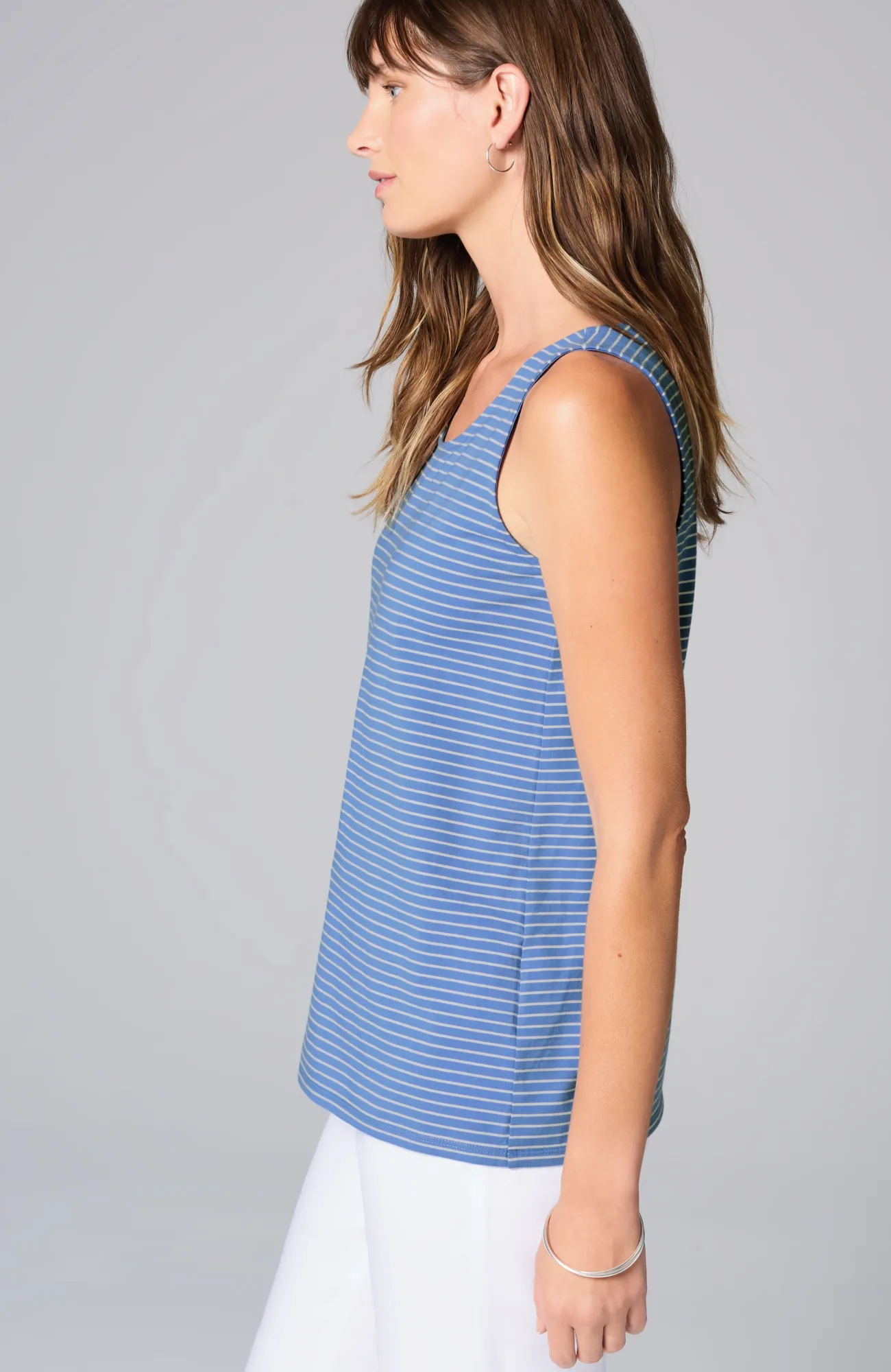 J.Jill Pima-Stretch Knit Tank New