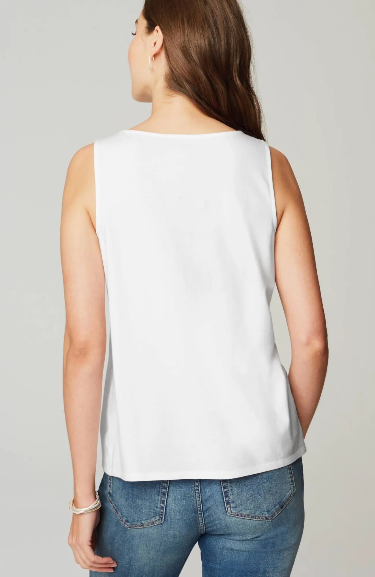 J.Jill Pima-Stretch Knit Tank Outlet