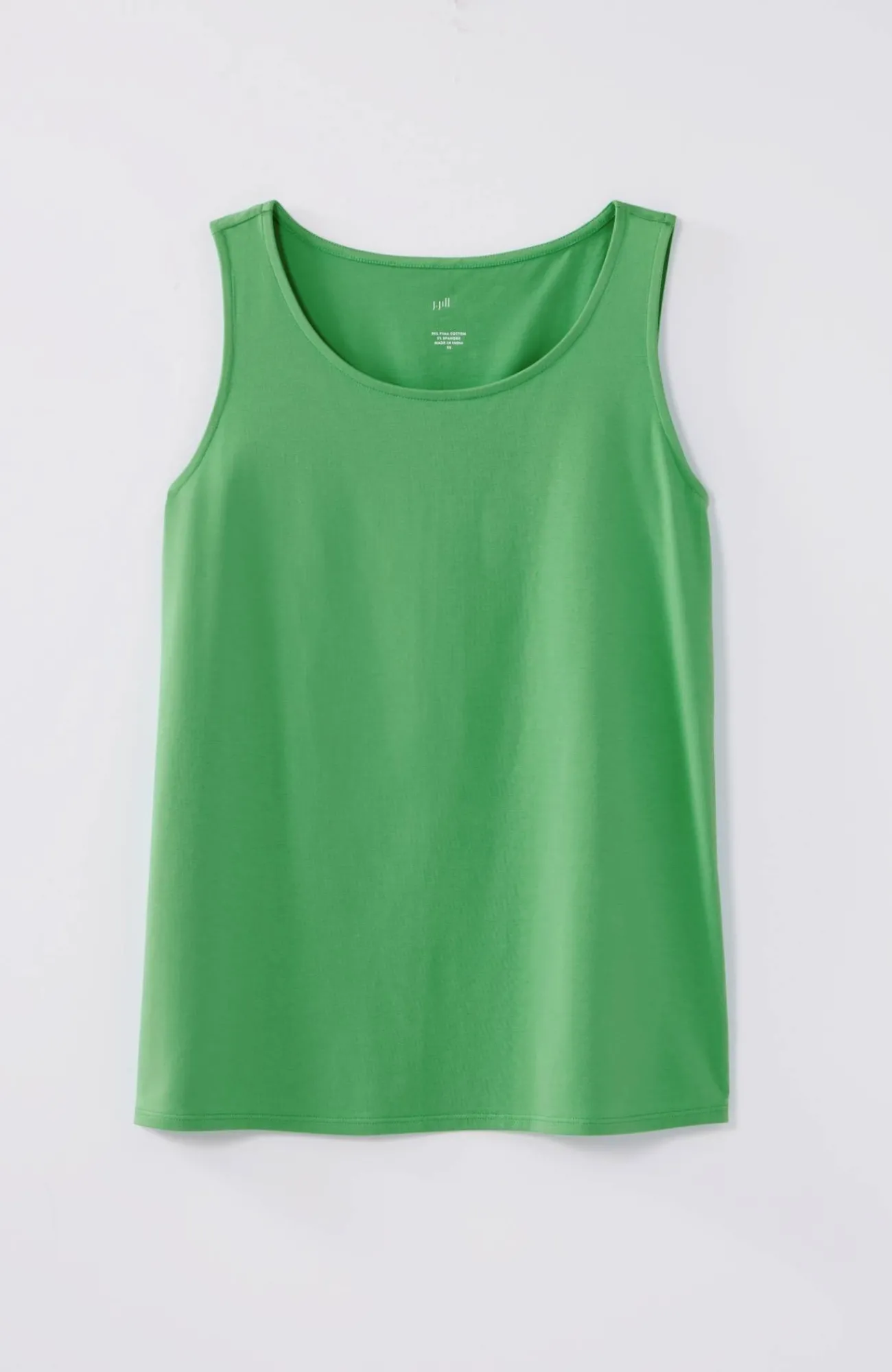 J.Jill Pima-Stretch Knit Tank New