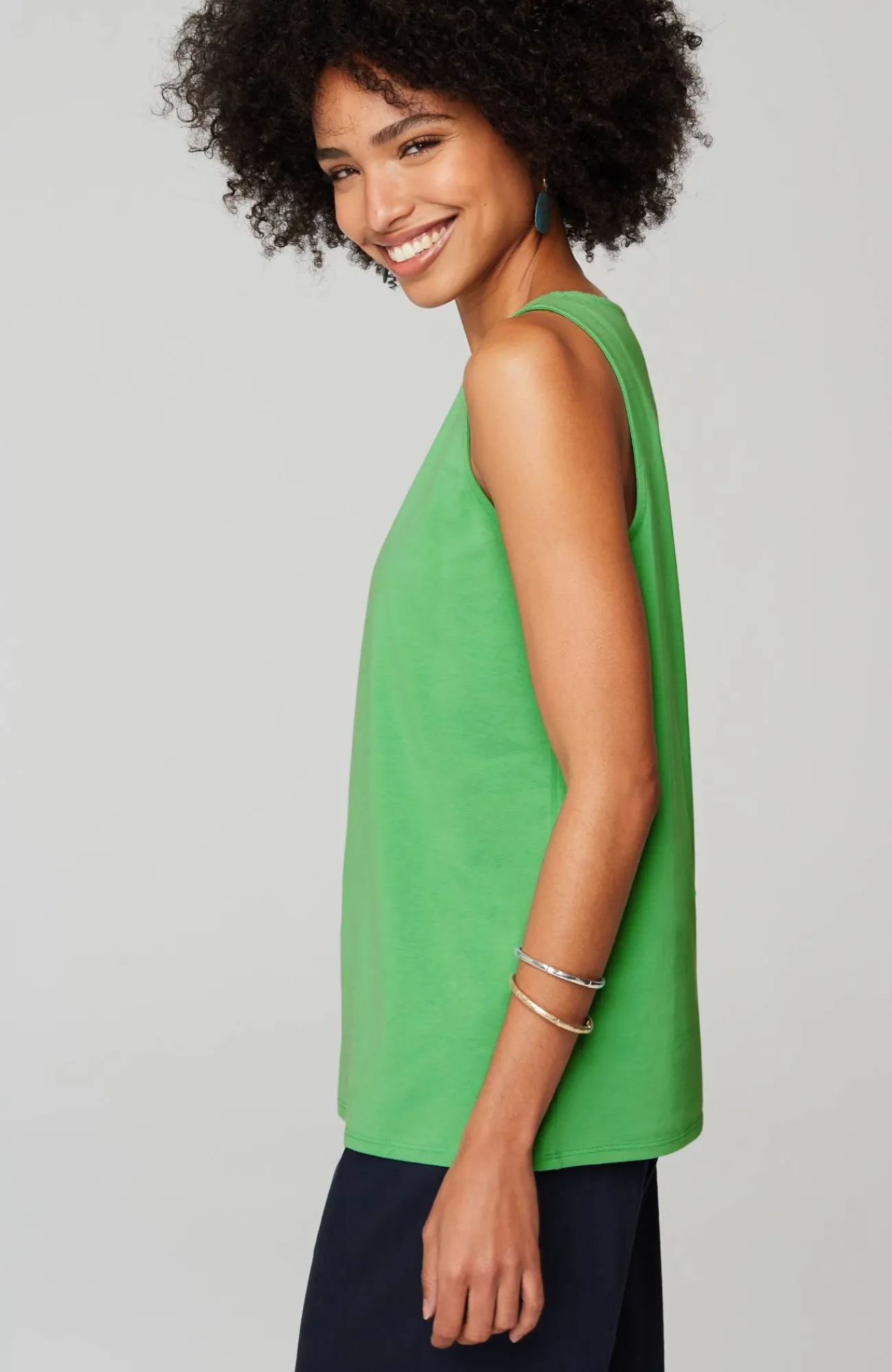 J.Jill Pima-Stretch Knit Tank Outlet