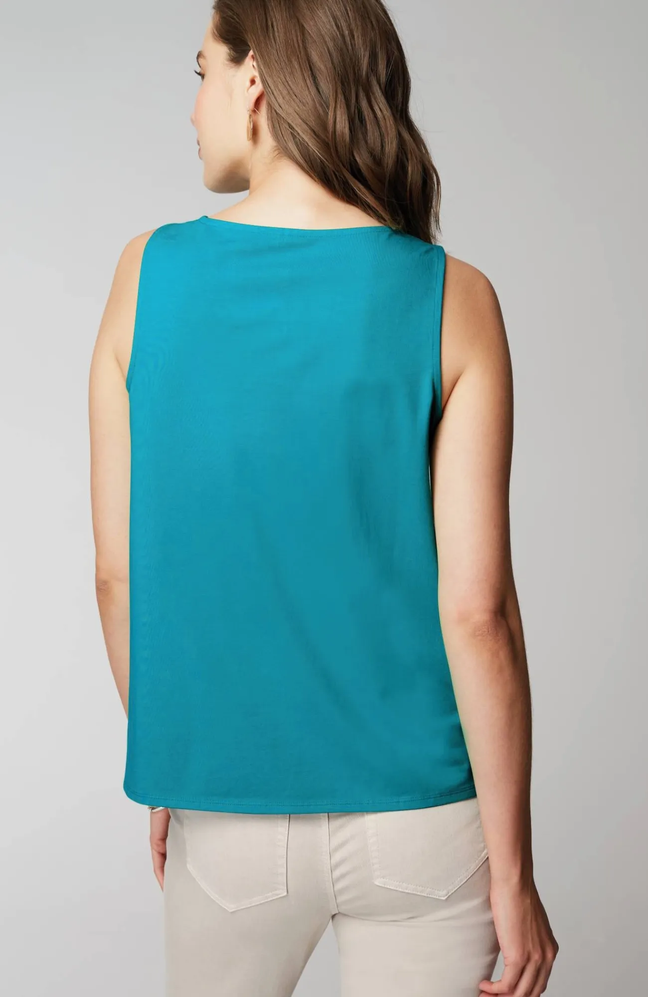 J.Jill Pima-Stretch Knit Tank Outlet