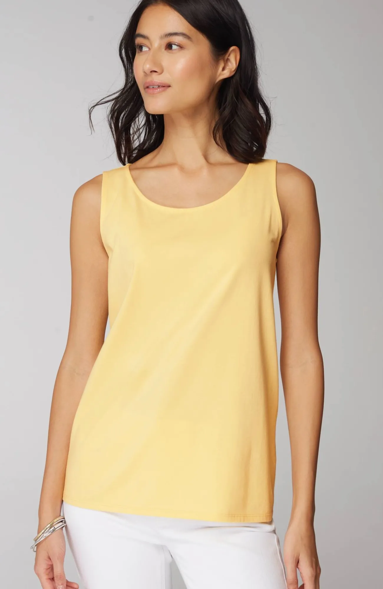 J.Jill Pima-Stretch Knit Tank Outlet