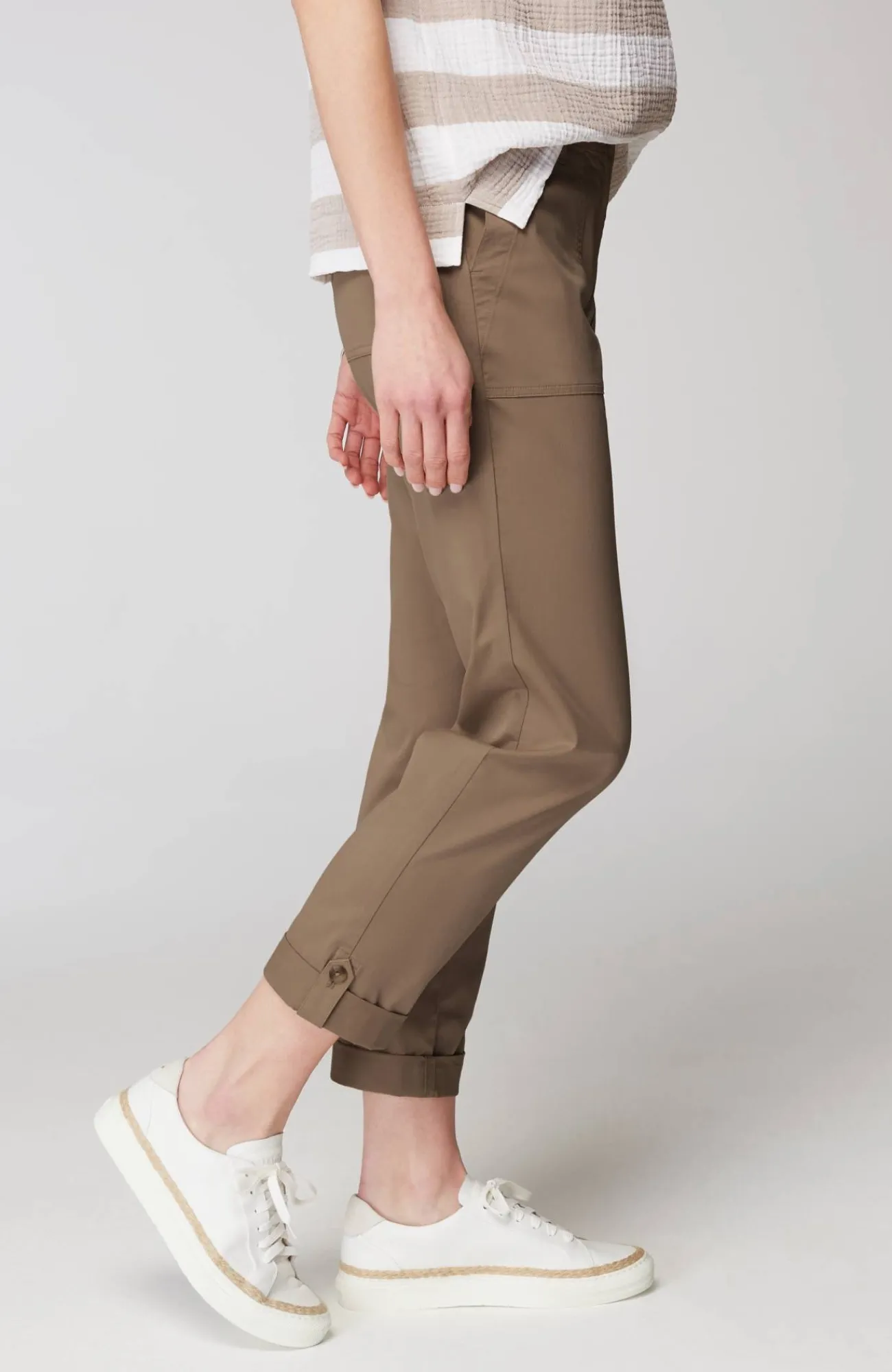 J.Jill Pima-Stretch Straight-Leg Chino Pants Store