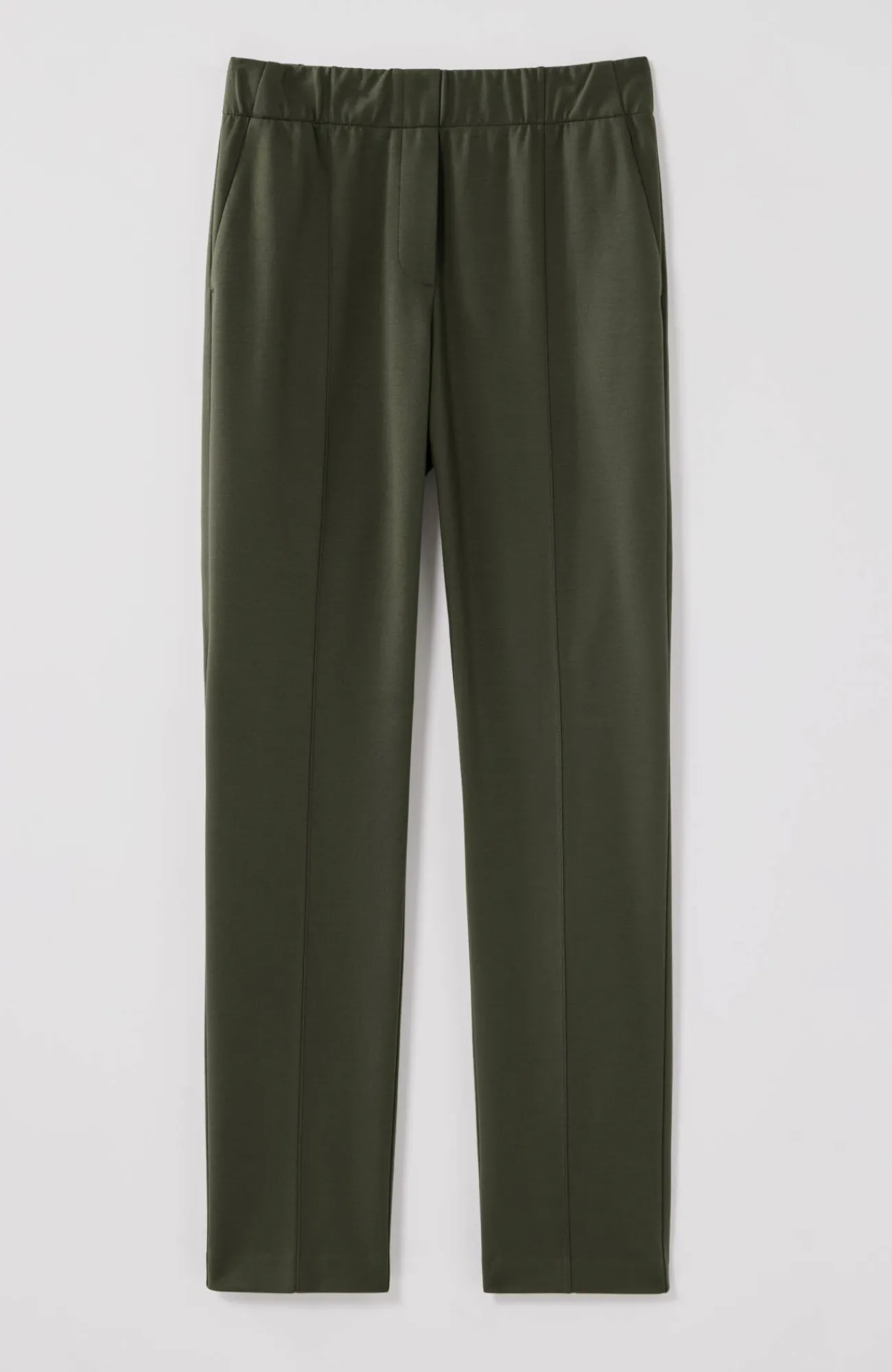 J.Jill Pintucked Ponte Slim-Leg Pants New