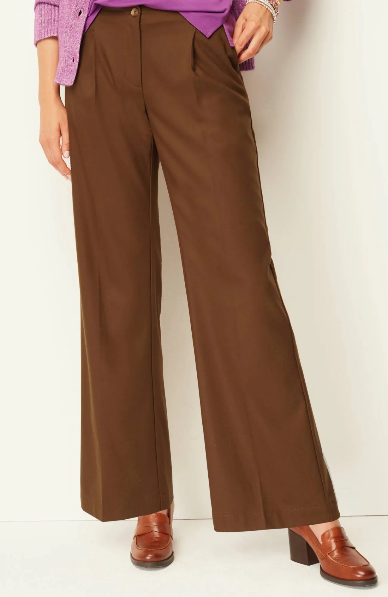 J.Jill Pleated Wide-Leg Pants Sale