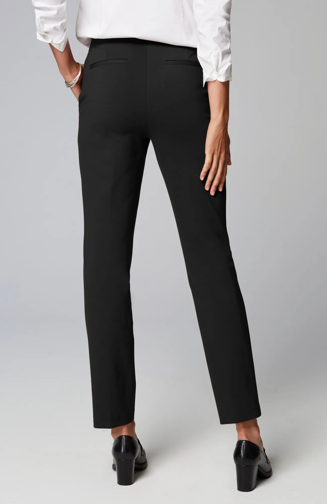 J.Jill Ponte Welt-Pockets Slim-Leg Pants Online