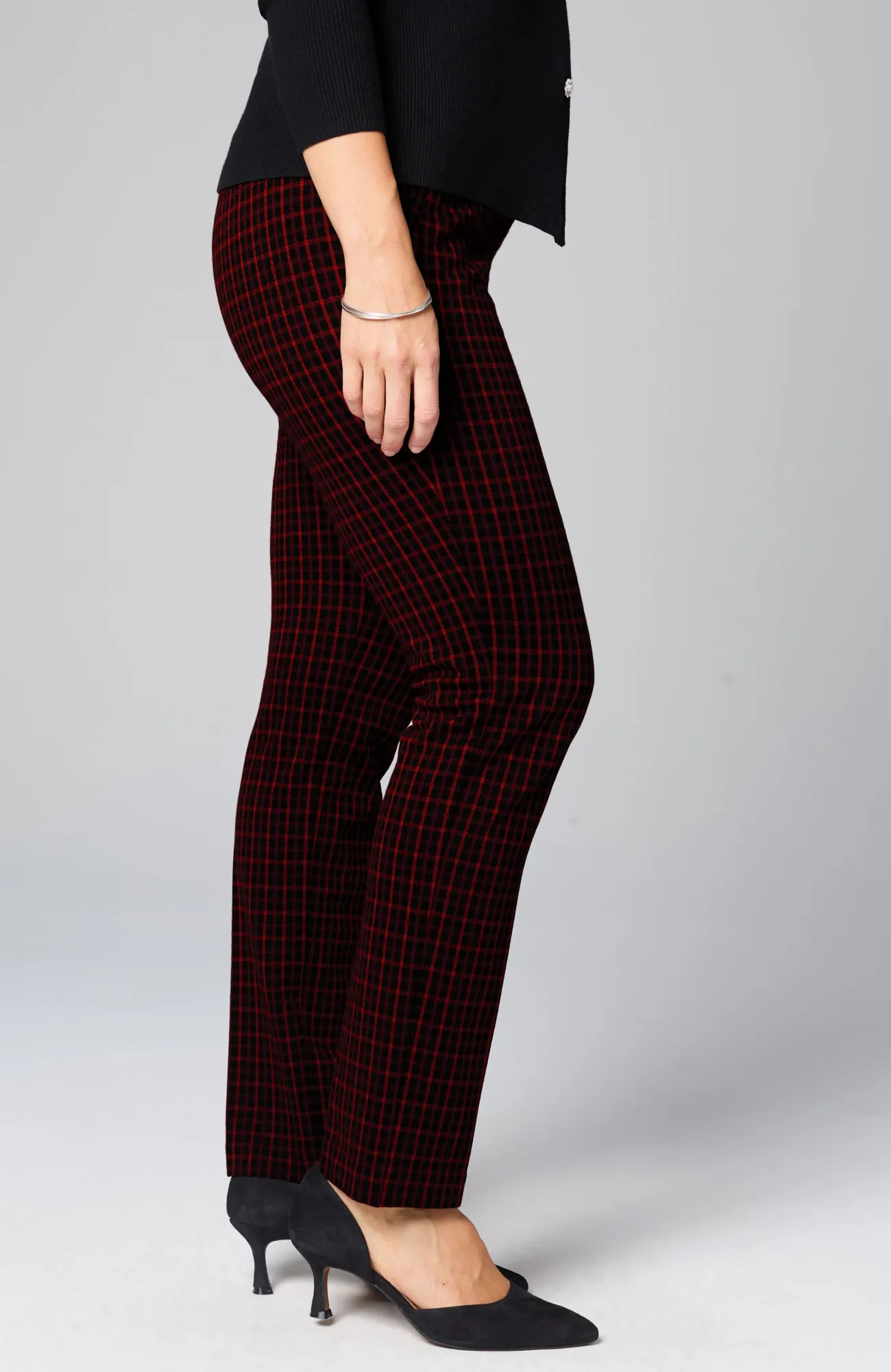 J.Jill Ponte Welt-Pockets Slim-Leg Pants Online