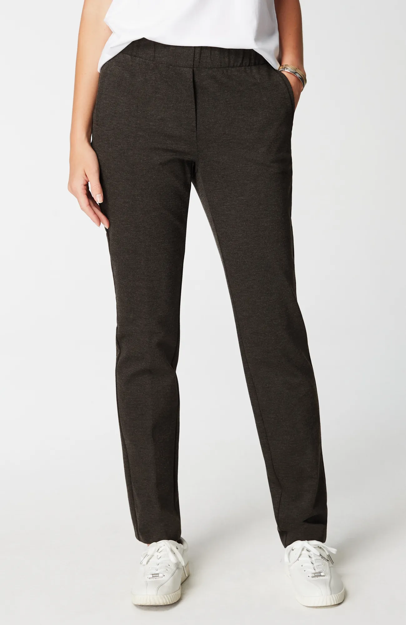 J.Jill Ponte Welt-Pockets Slim-Leg Pants Online
