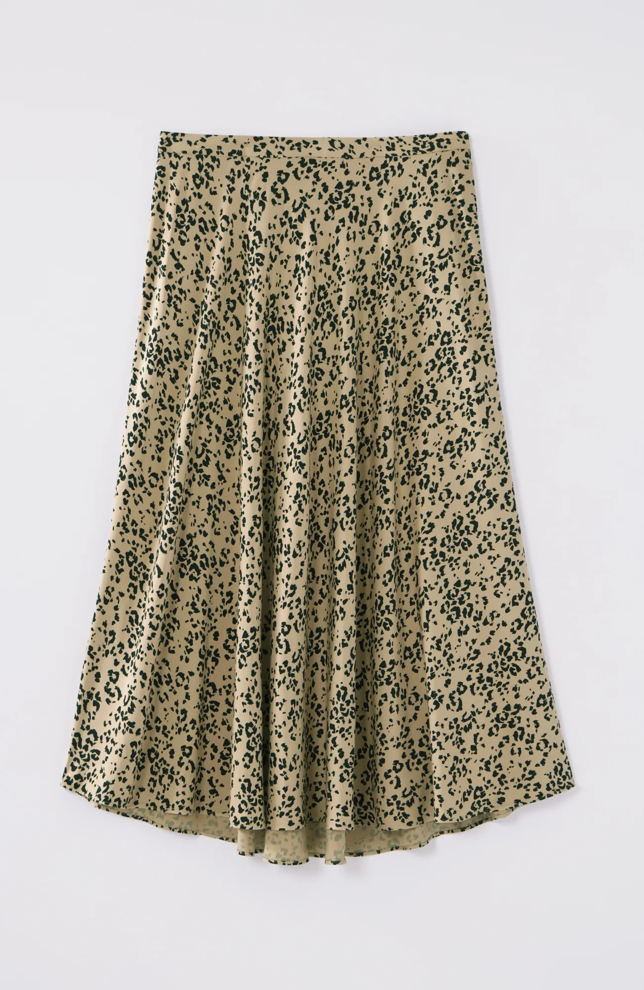 J.Jill Printed A-Line Midi Skirt Black Sequin Jacobean Cheap