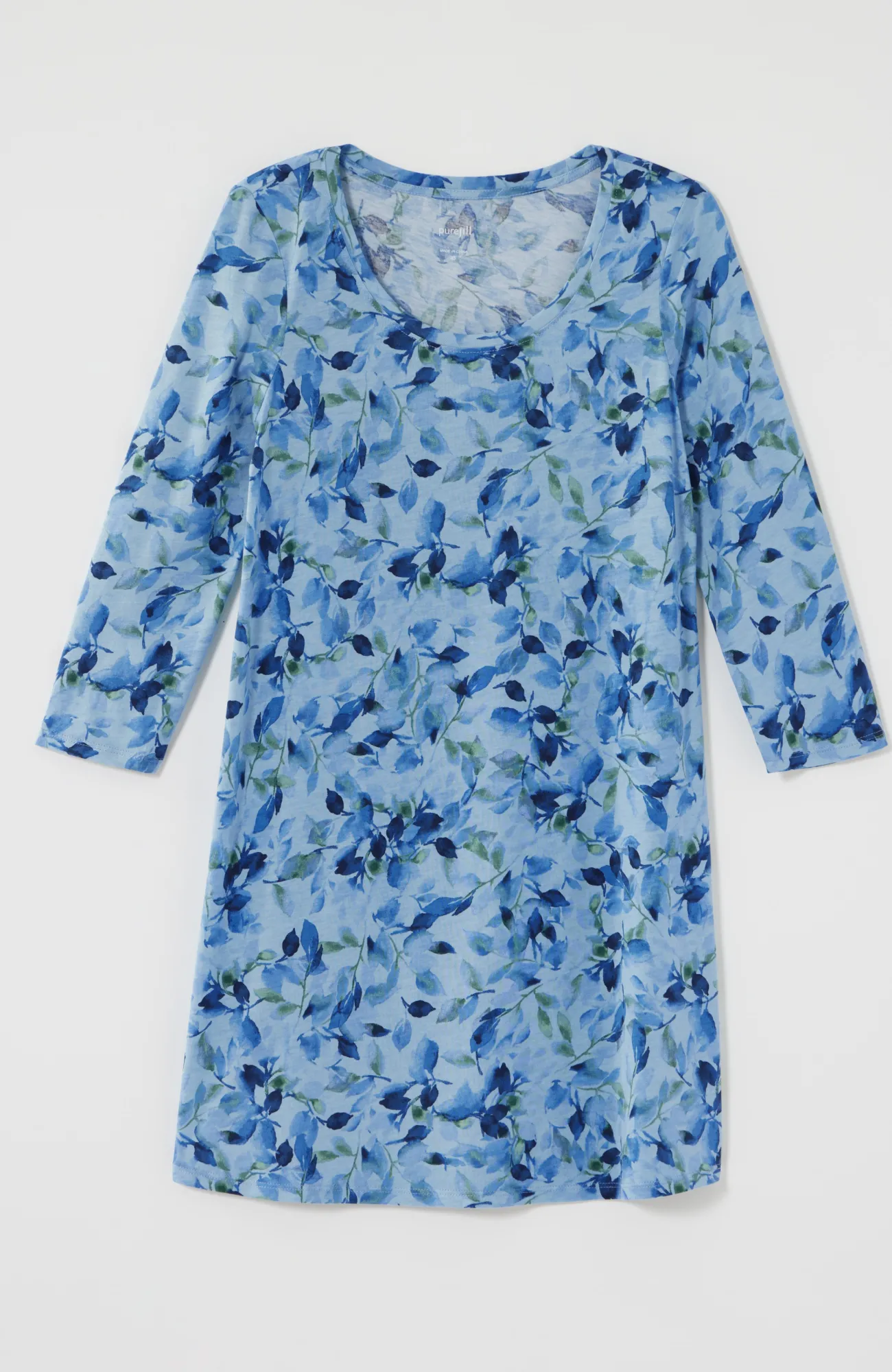 J.Jill Pure Jill Ballet-Sleeve Tunic Black Clearance