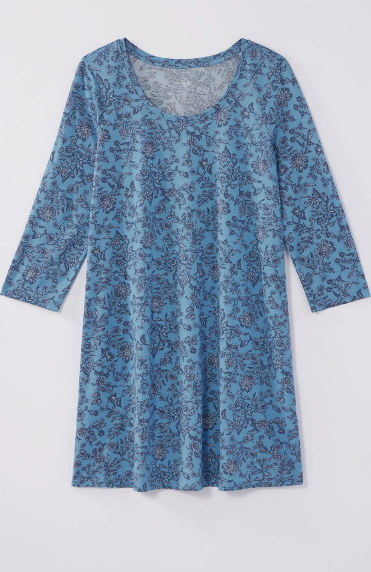 J.Jill Pure Jill Ballet-Sleeve Tunic Black Clearance