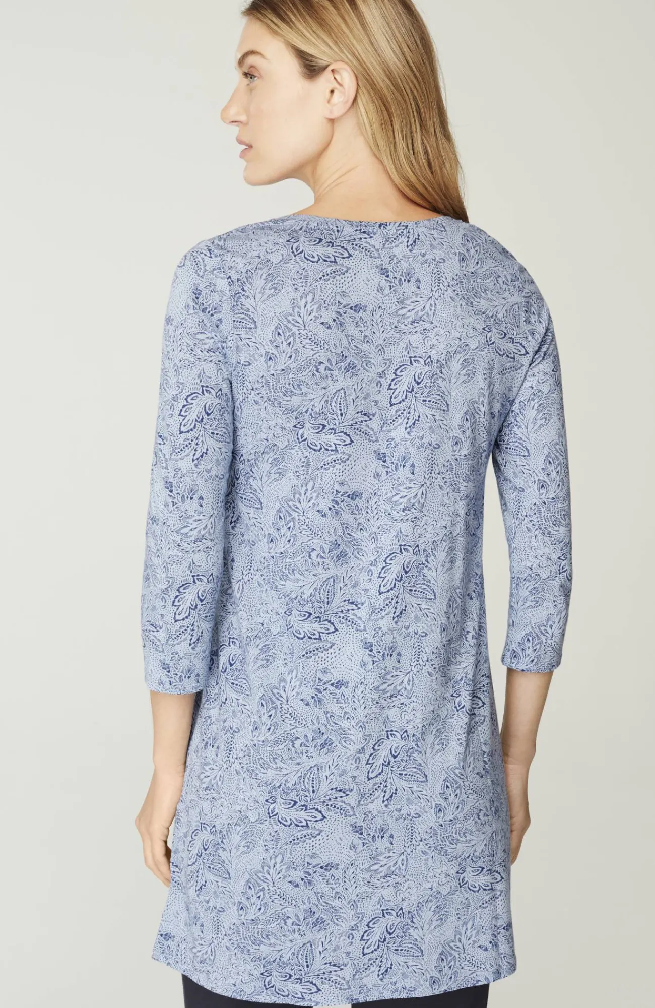 J.Jill Pure Jill Ballet-Sleeve Tunic Black Clearance