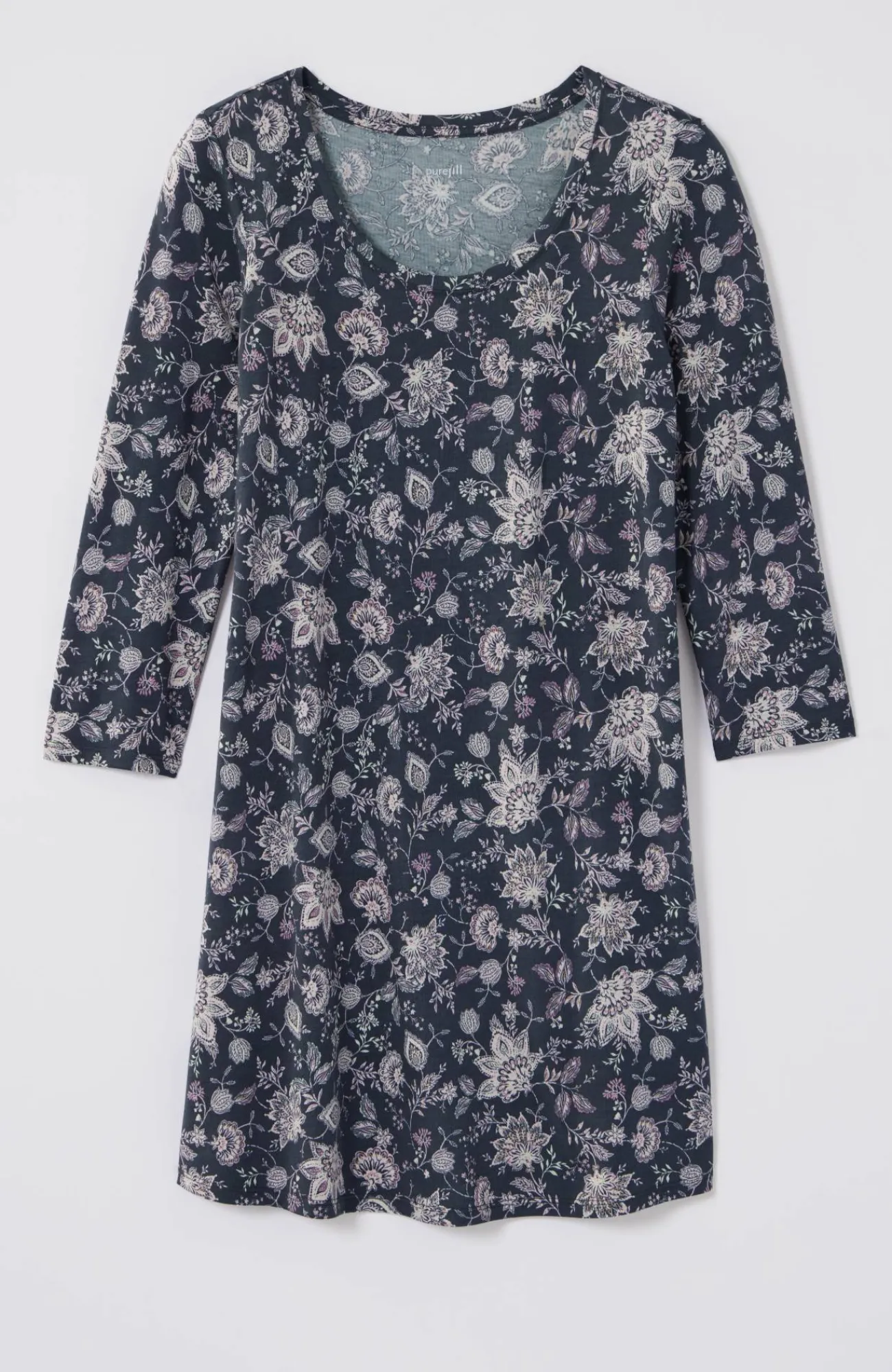 J.Jill Pure Jill Ballet-Sleeve Tunic Black Clearance