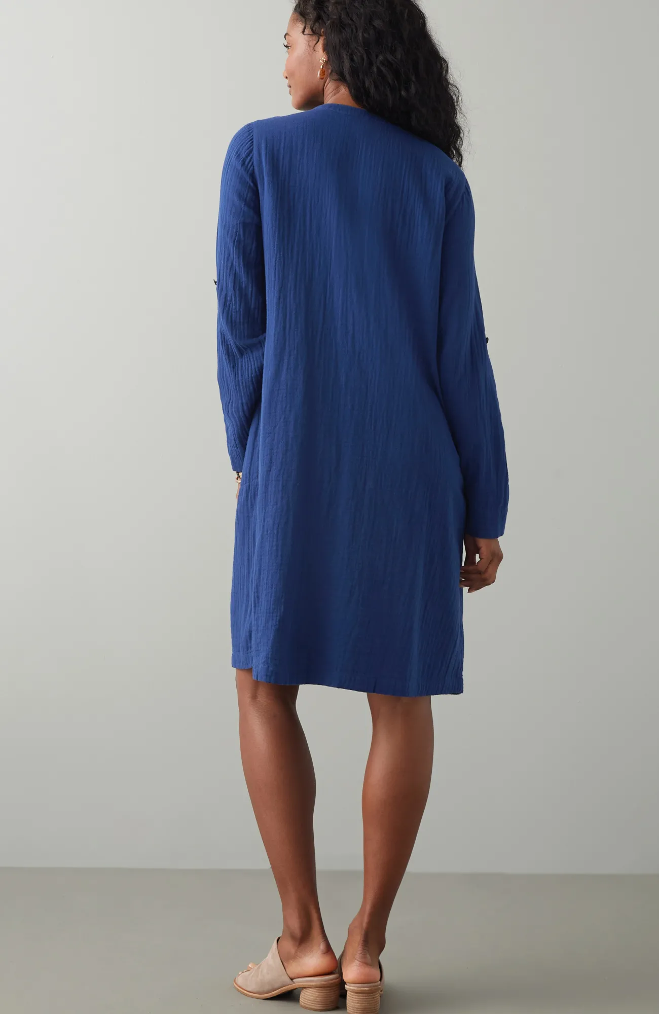 J.Jill Pure Jill Color-Block Double-Cloth Dress Outlet