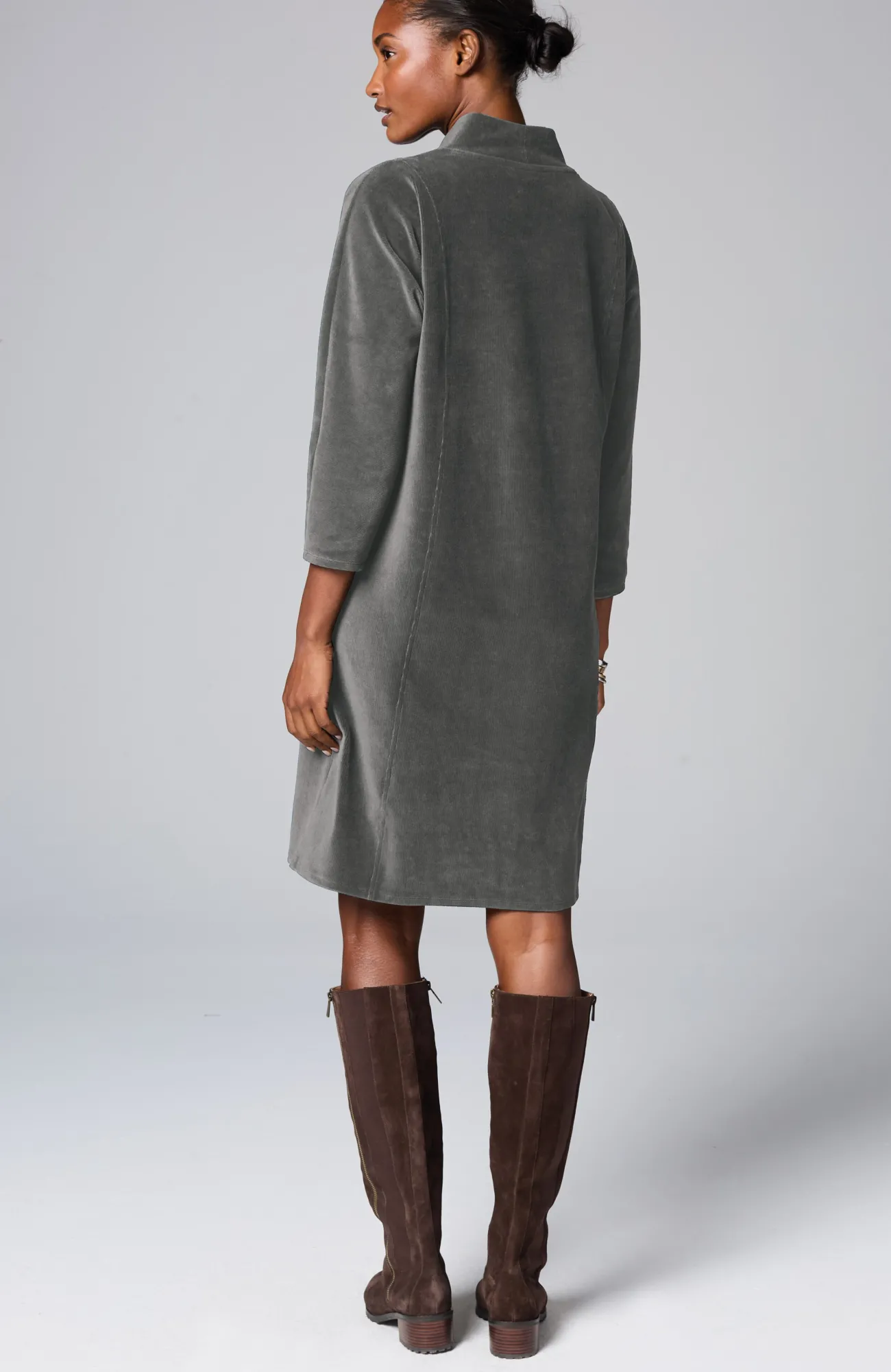 J.Jill Pure Jill Corded-Velour Dress New