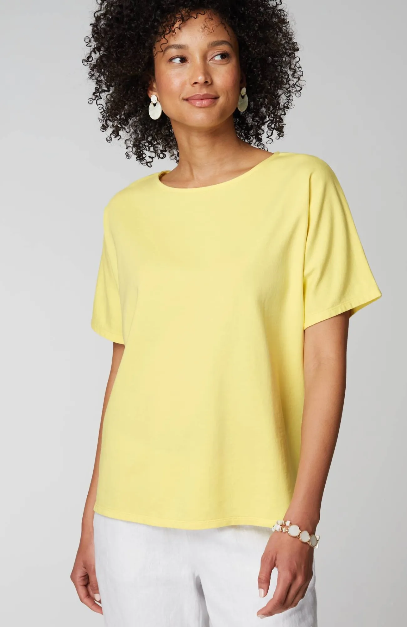 J.Jill Pure Jill Dolman-Sleeve French Terry Top Cheap