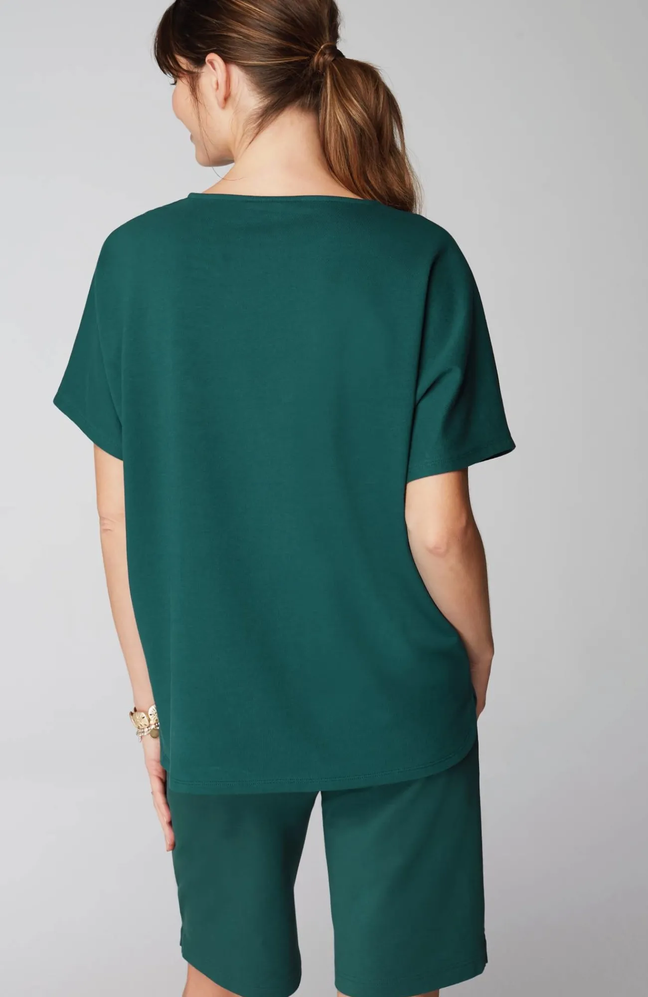 J.Jill Pure Jill Dolman-Sleeve French Terry Top Cheap