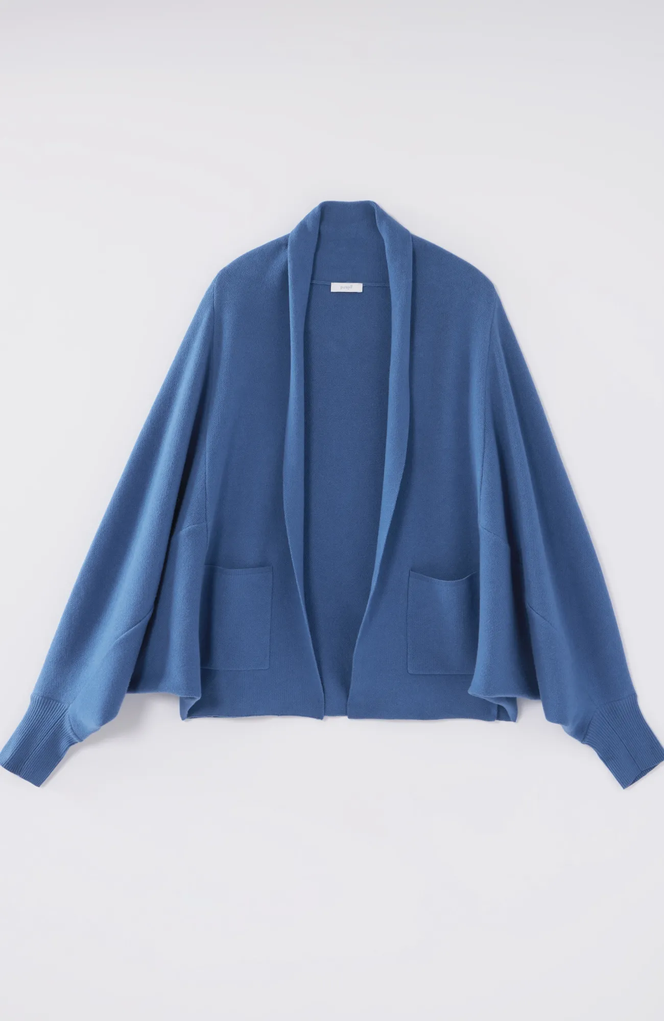 J.Jill Pure Jill Double-Knit Dolman-Sleeve Cardi Deep Sea Best