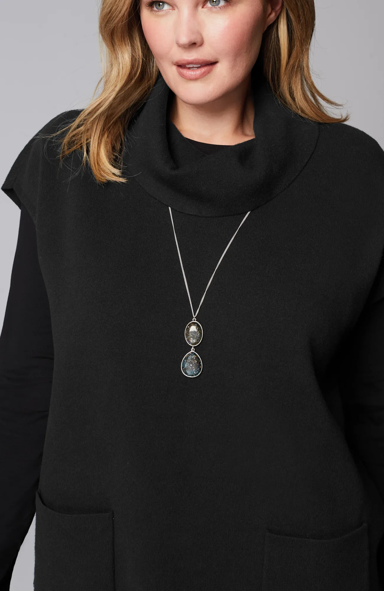 J.Jill Pure Jill Double-Knit Sweater-Vest Fashion