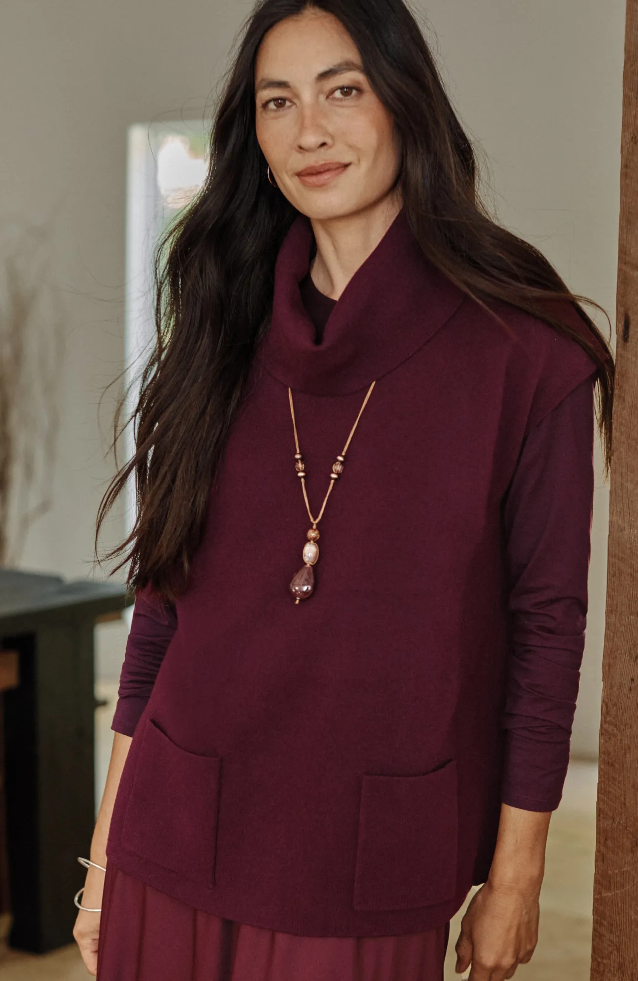 J.Jill Pure Jill Double-Knit Sweater-Vest Fashion