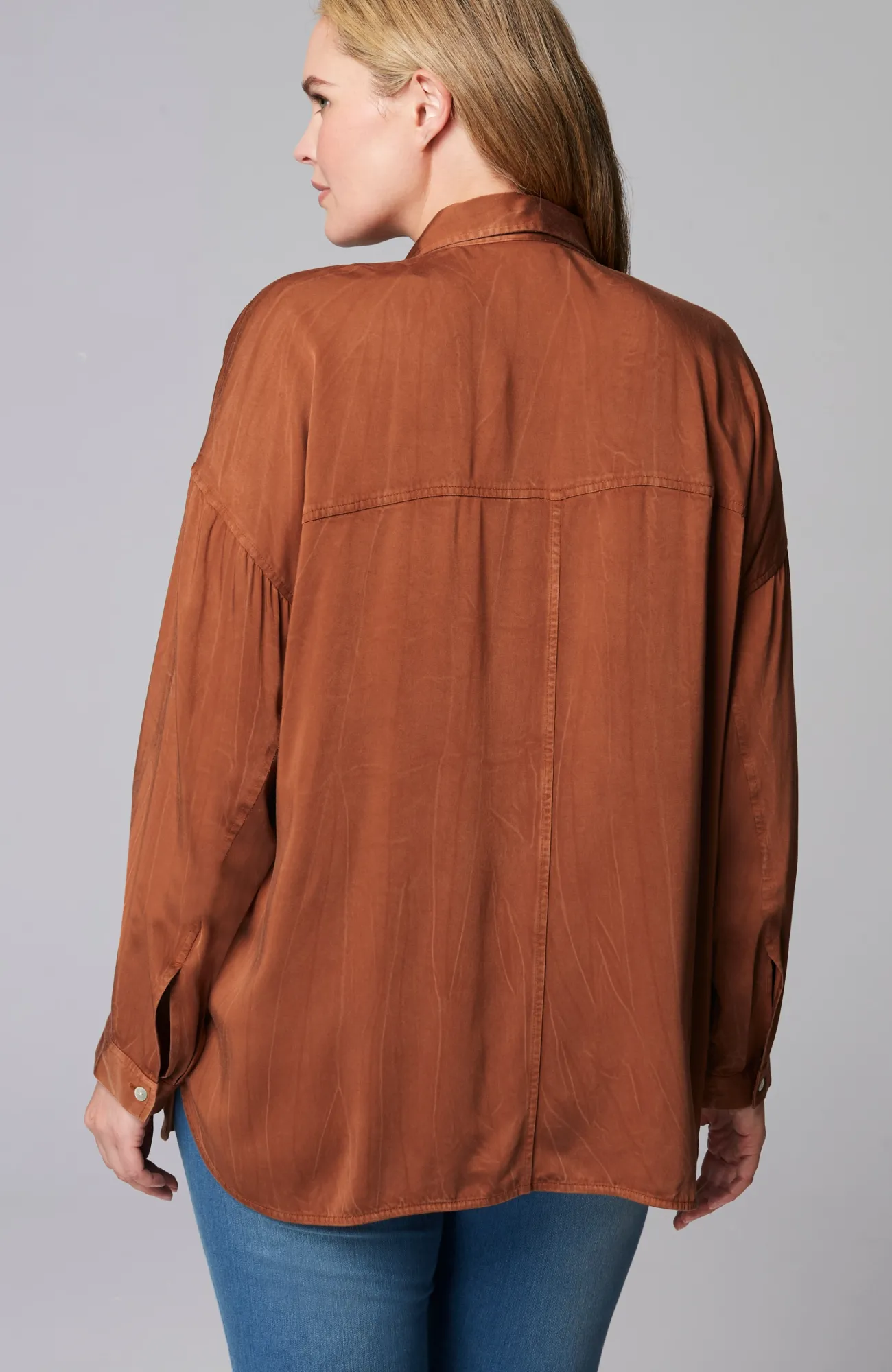 J.Jill Pure Jill Lava-Dyed Tunic Light Nutmeg Multi Cheap