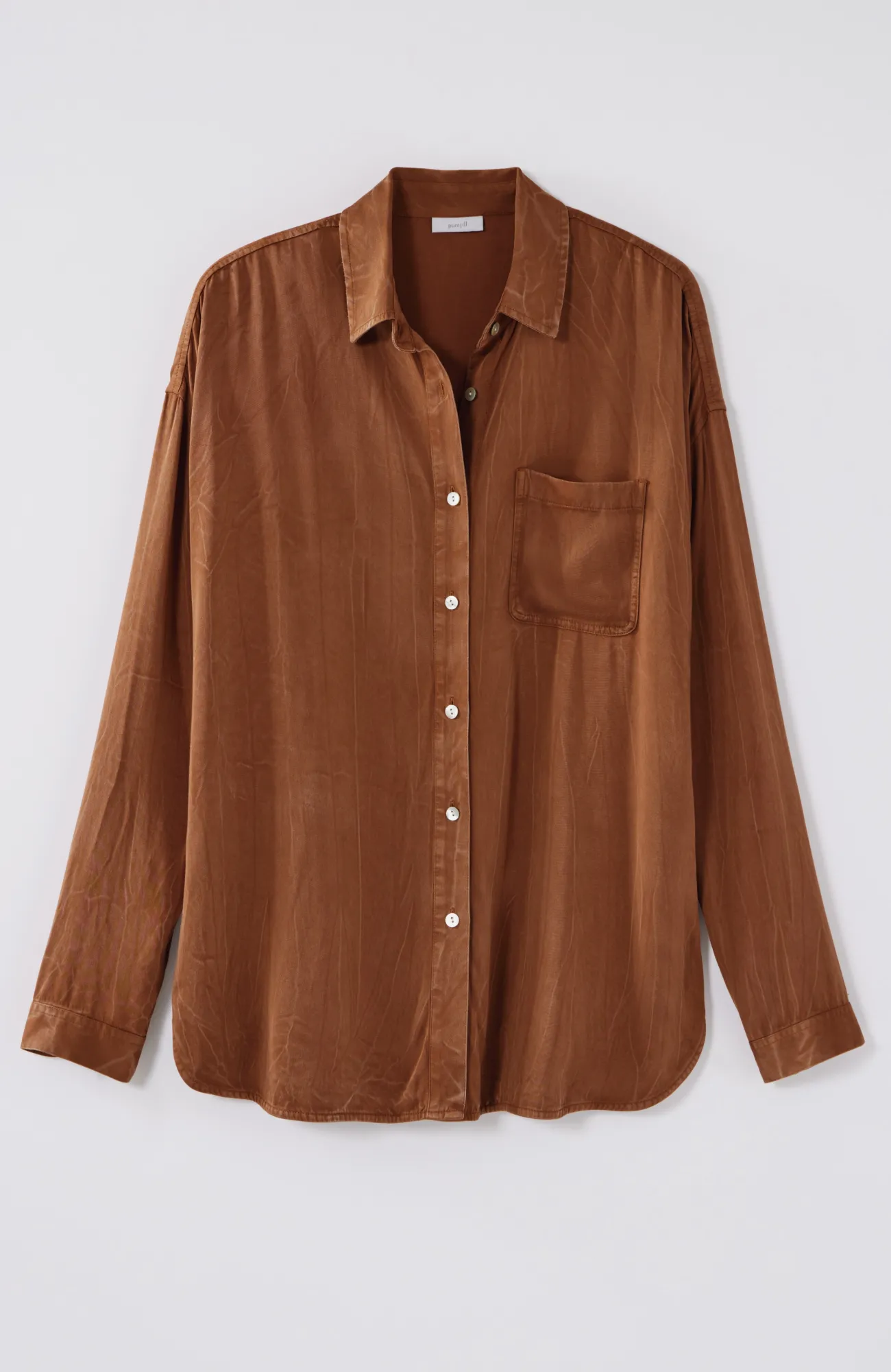 J.Jill Pure Jill Lava-Dyed Tunic Light Nutmeg Multi Cheap