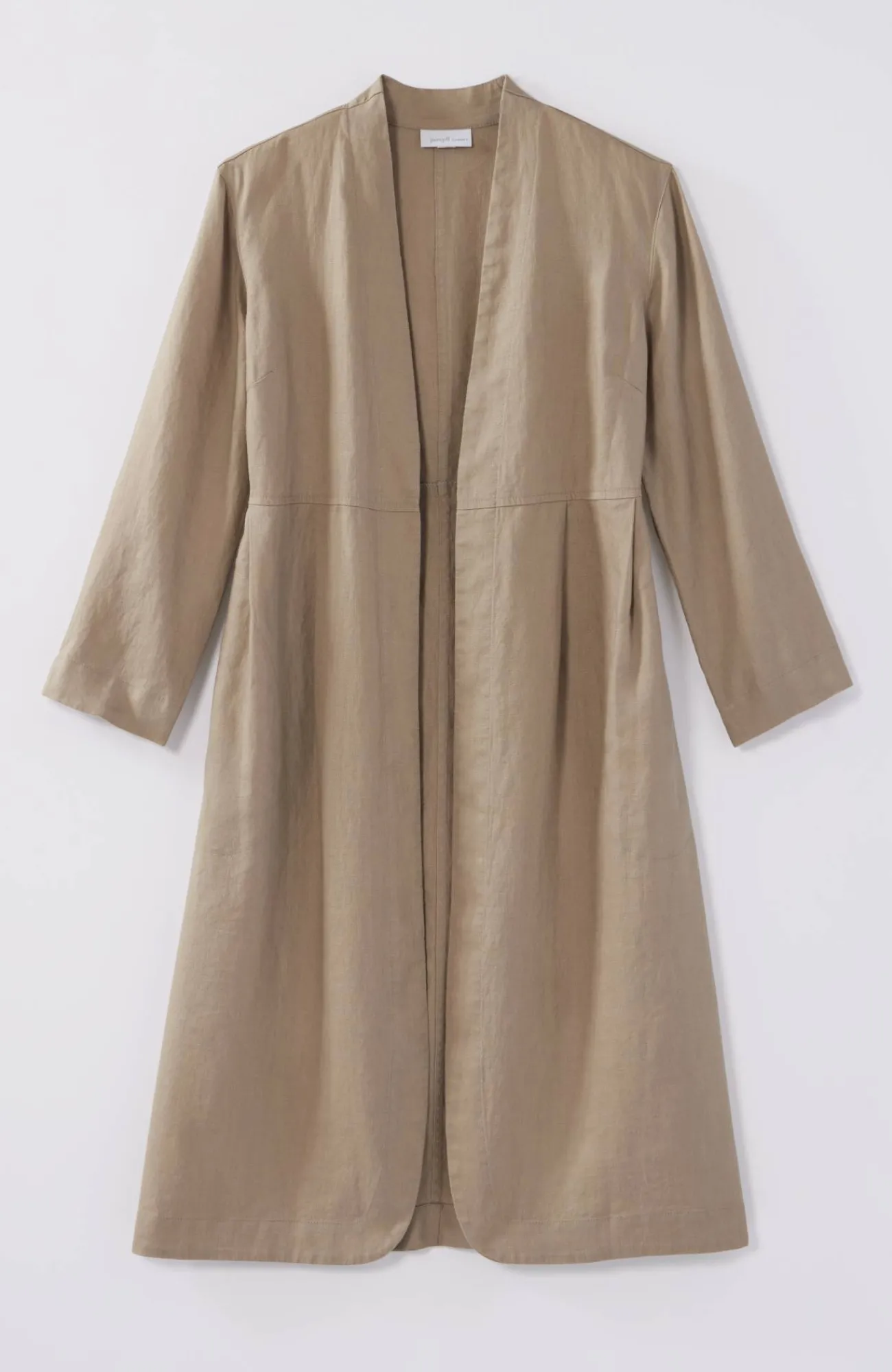 J.Jill Pure Jill Linen Duster Jacket Sandbar Hot