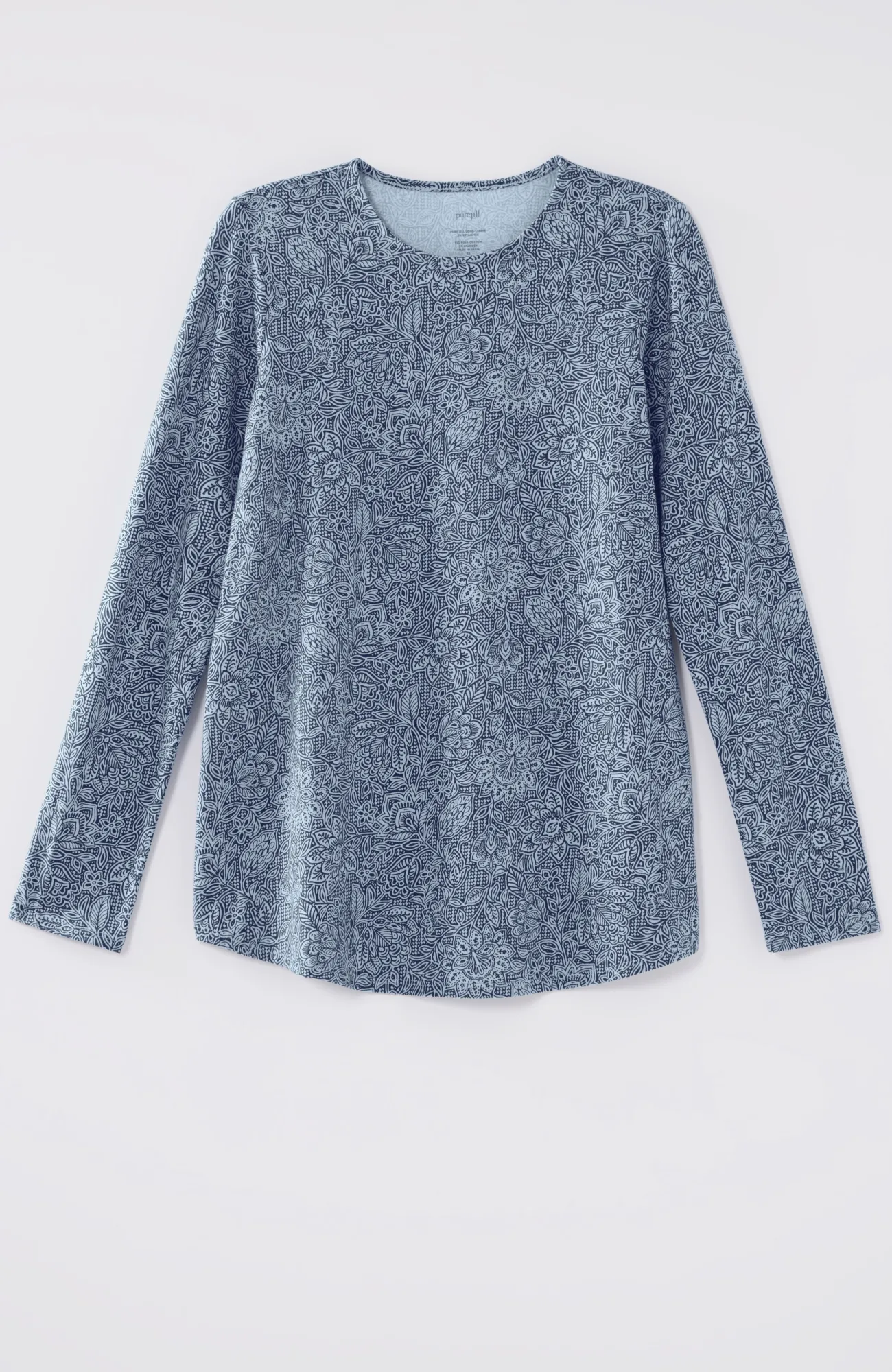 J.Jill Pure Jill Long-Sleeve Shirttail Tee New