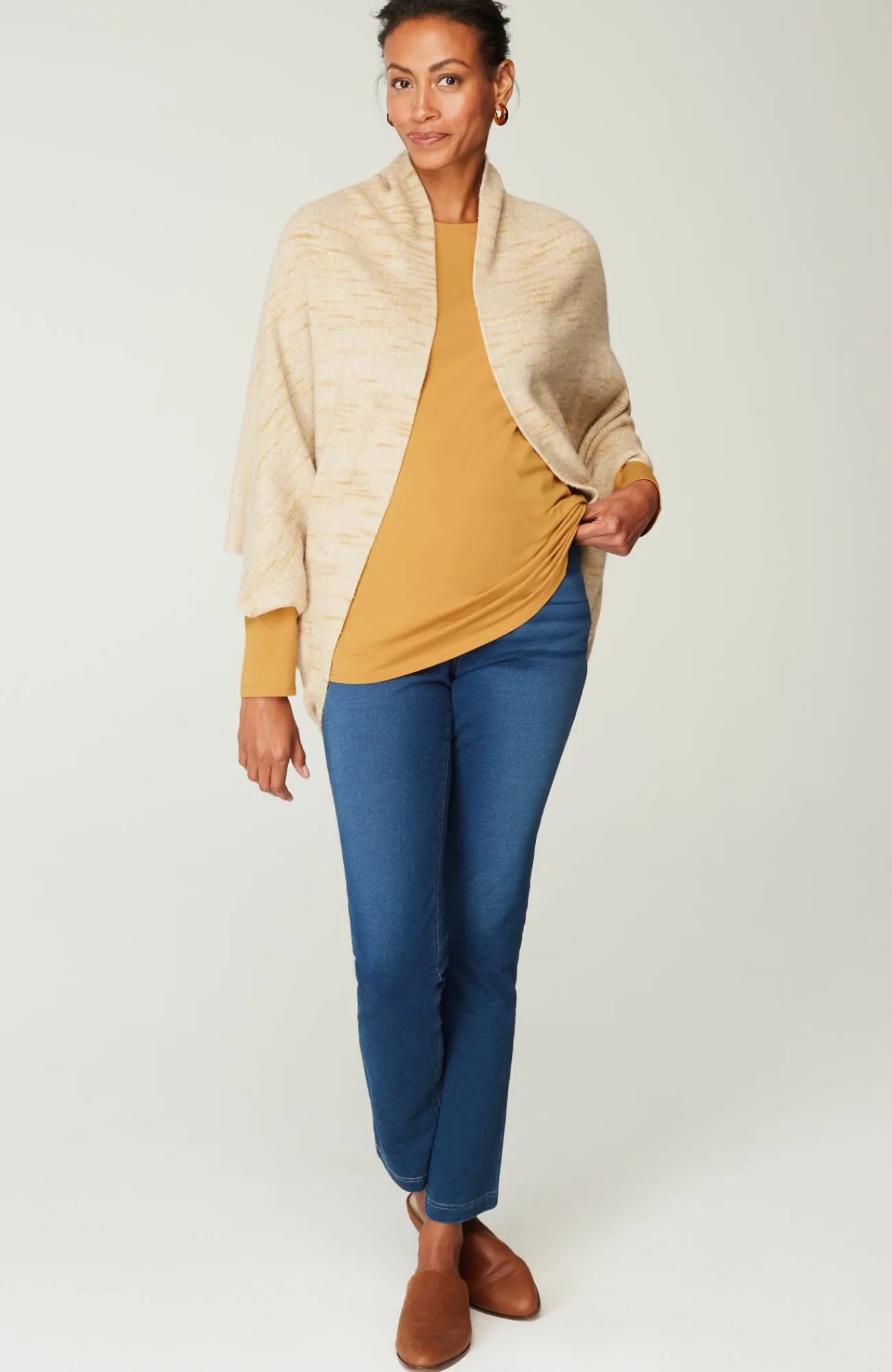 J.Jill Pure Jill Long-Sleeve Shirttail Tee New