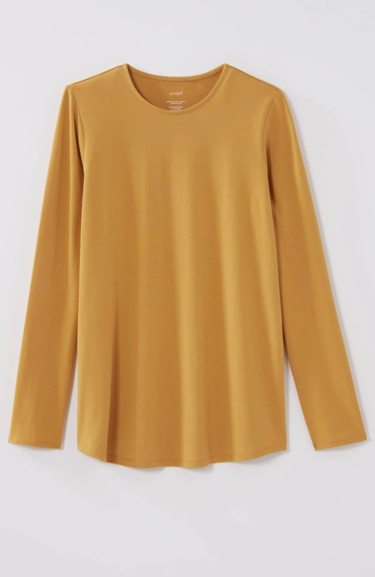 J.Jill Pure Jill Long-Sleeve Shirttail Tee New