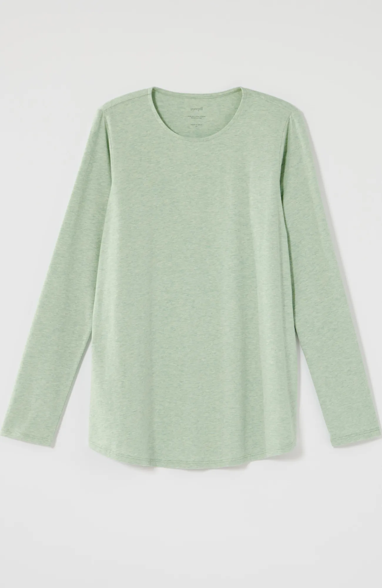 J.Jill Pure Jill Long-Sleeve Shirttail Tee New
