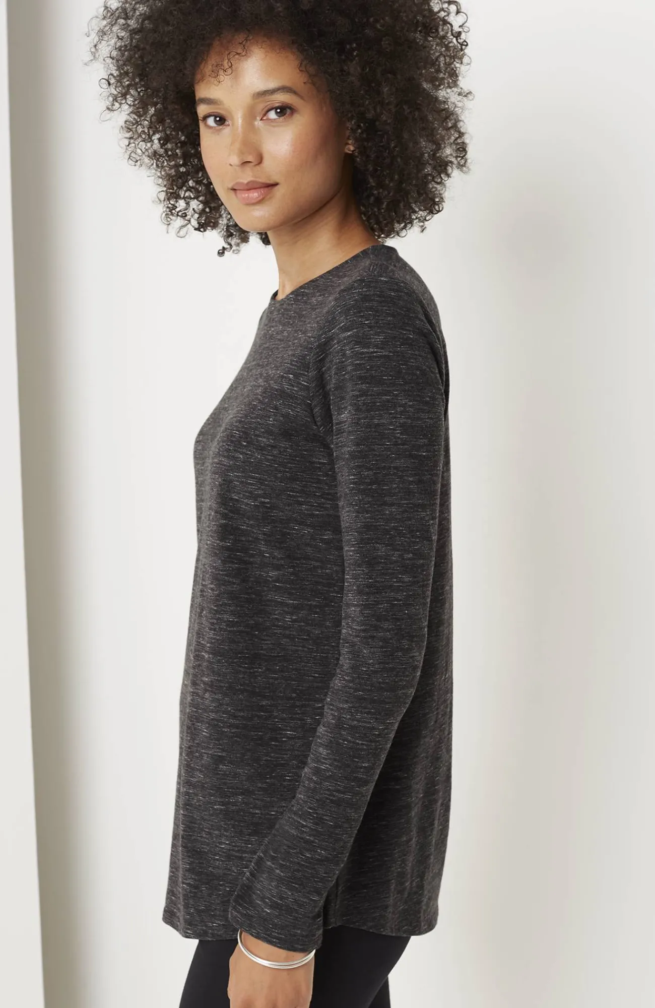 J.Jill Pure Jill Long-Sleeve Shirttail Tee New